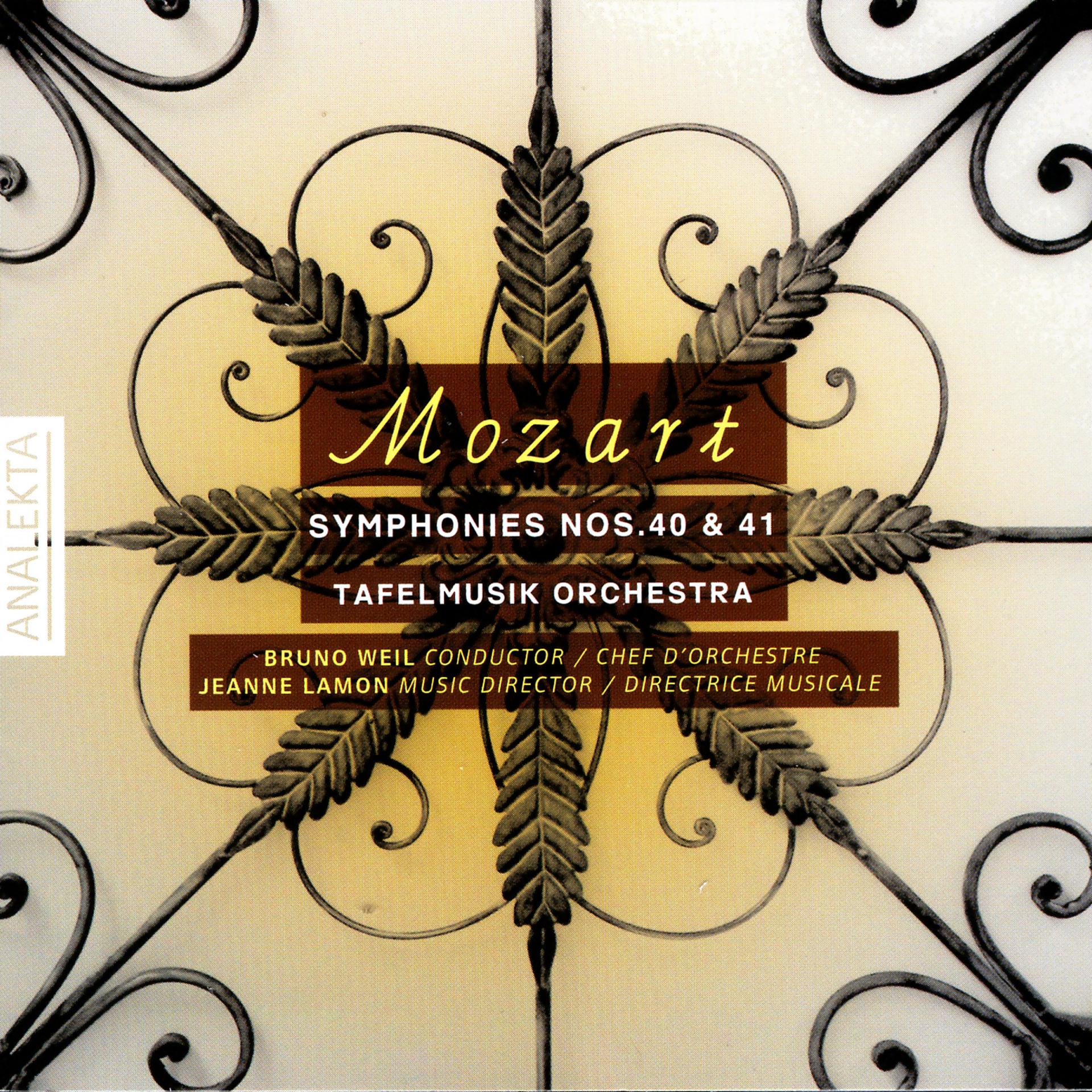 Постер альбома Mozart Symphonies Nos. 40 & 41