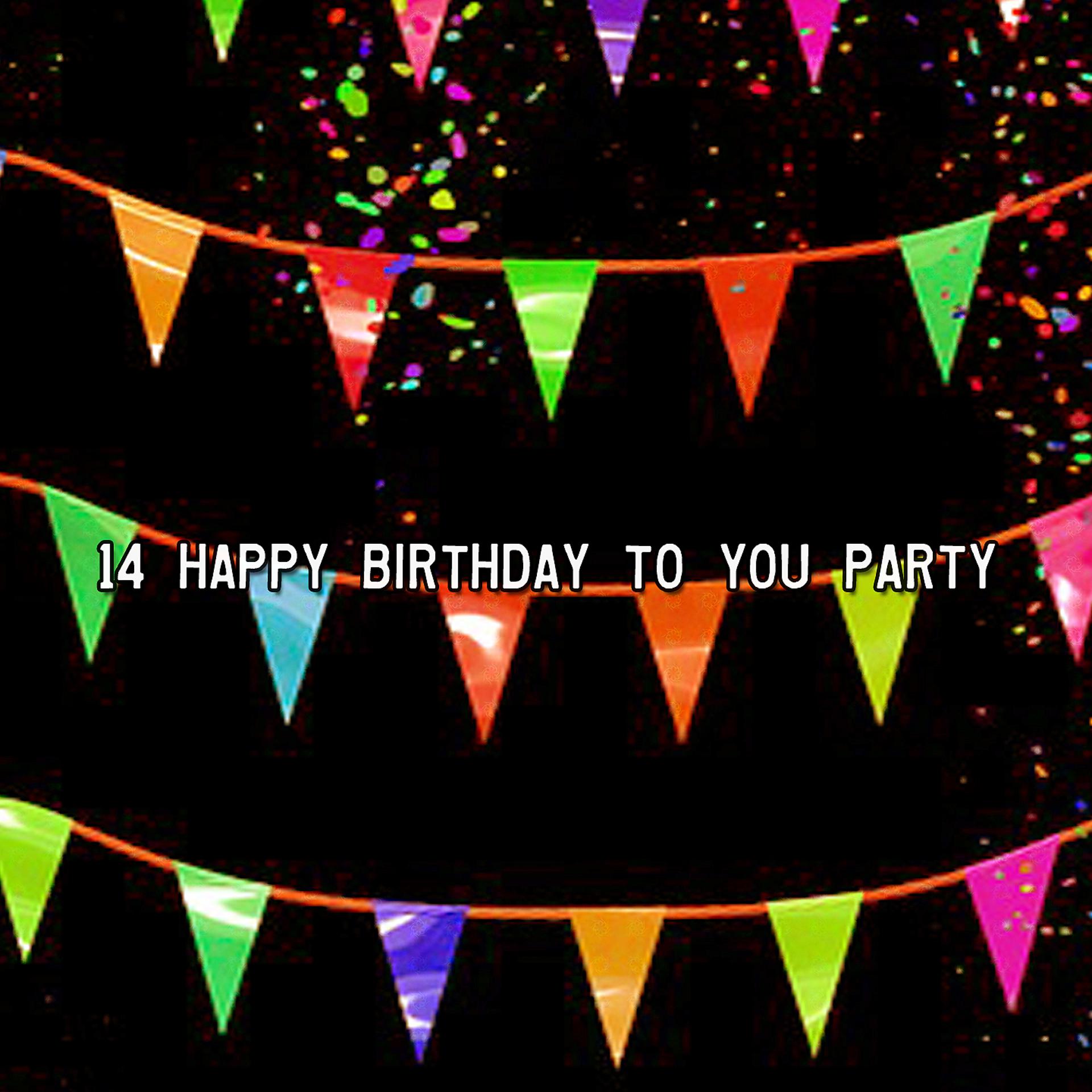 Постер альбома 14 Happy Birthday To You Party