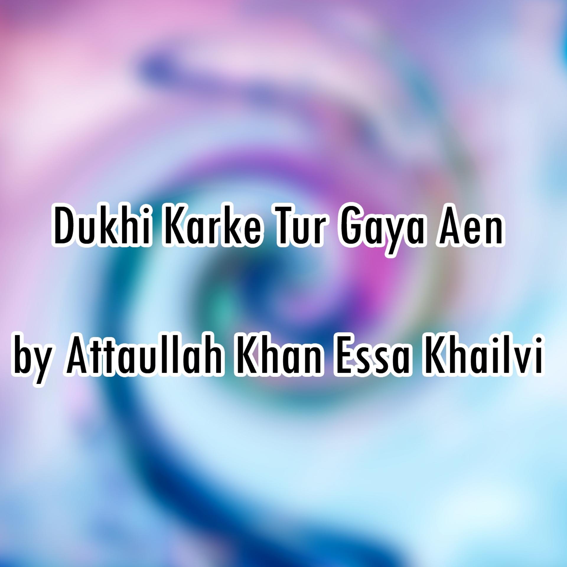 Постер альбома Dukhi Karke Tur Gaya Aen