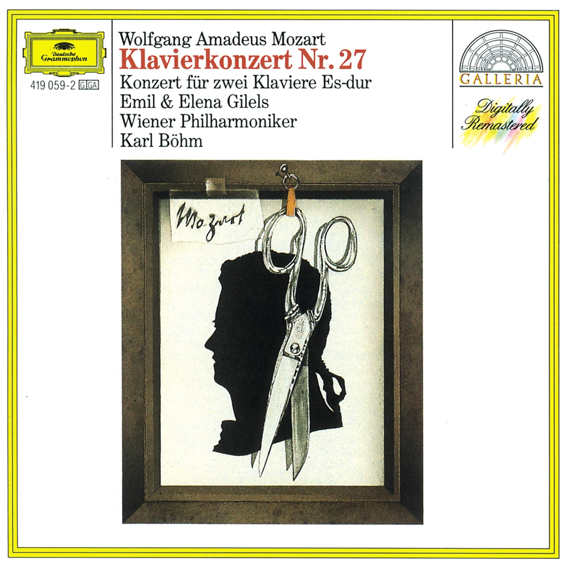 Постер альбома Mozart: Piano Concerto No.27; Concerto for Two Pianos K.365