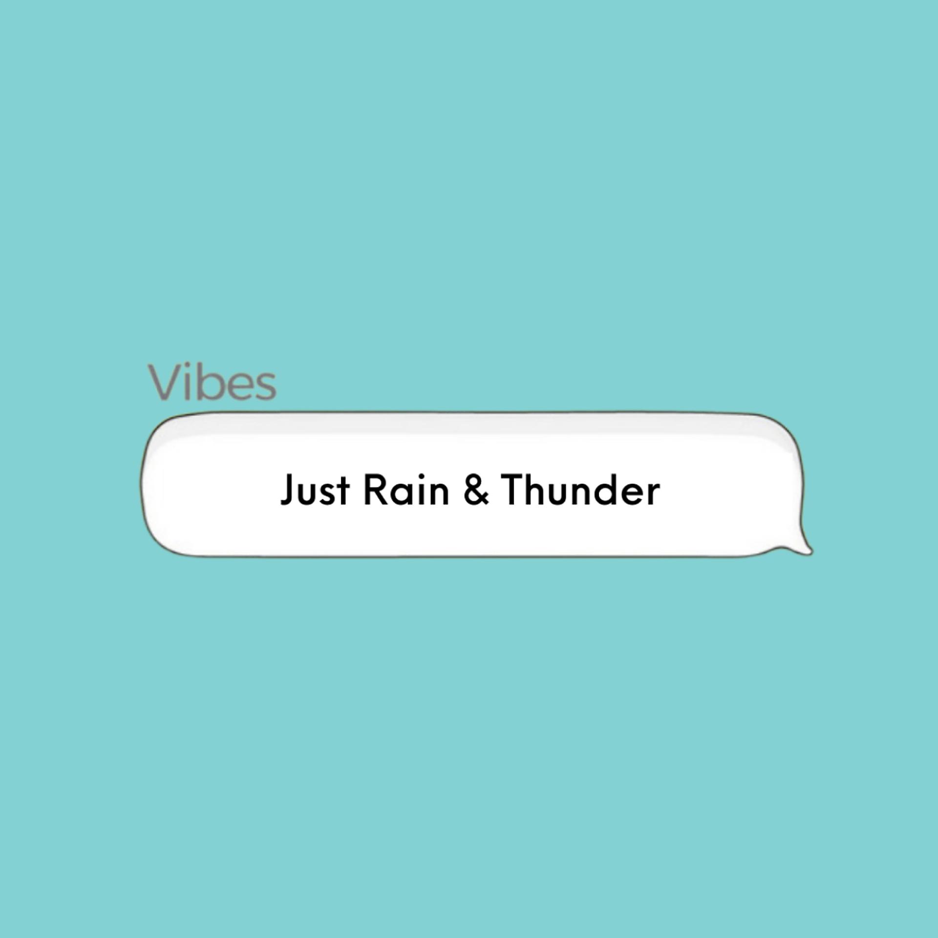 Постер альбома Just Rain & Thunder