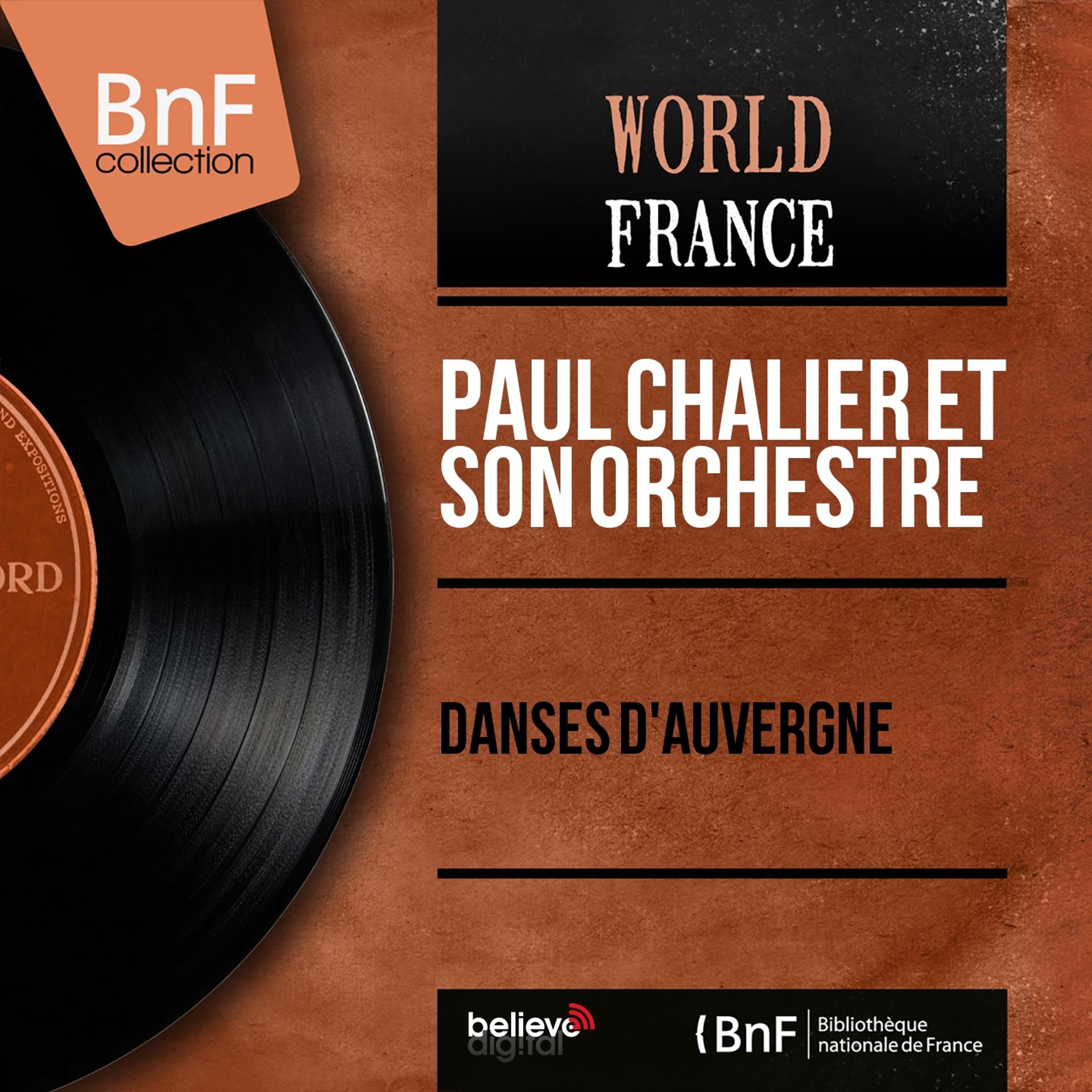 Постер альбома Danses d'Auvergne (Mono Version)