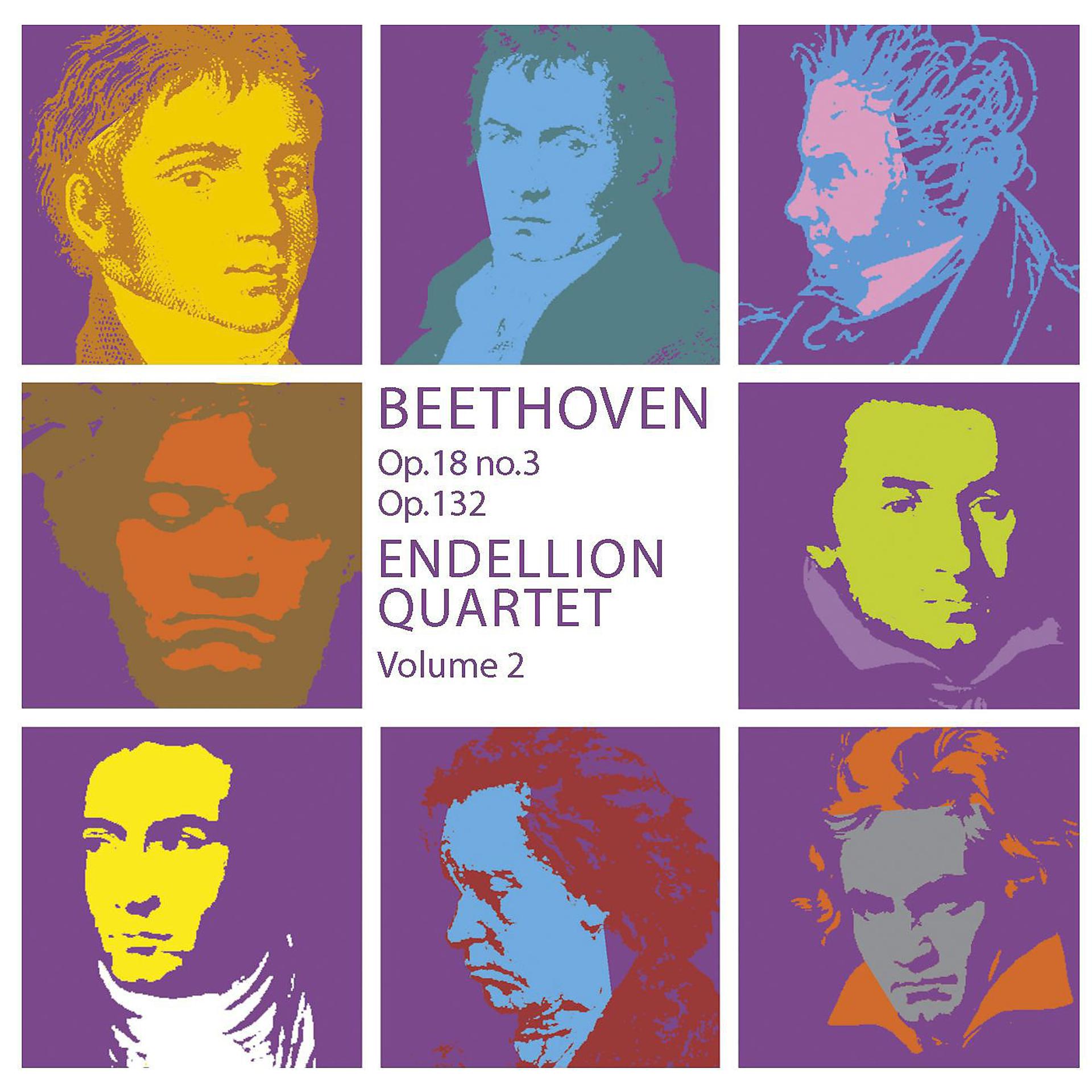 Постер альбома Beethoven: String Quartets Op. 18 No. 3 & Op. 132