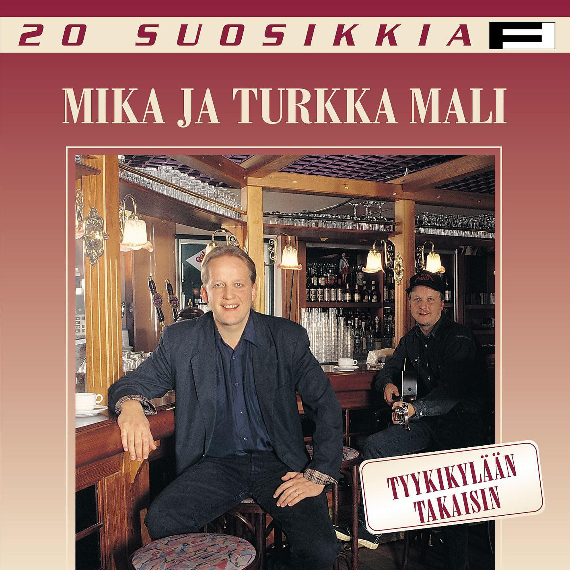 Постер альбома 20 Suosikkia / Tyykikylään takaisin