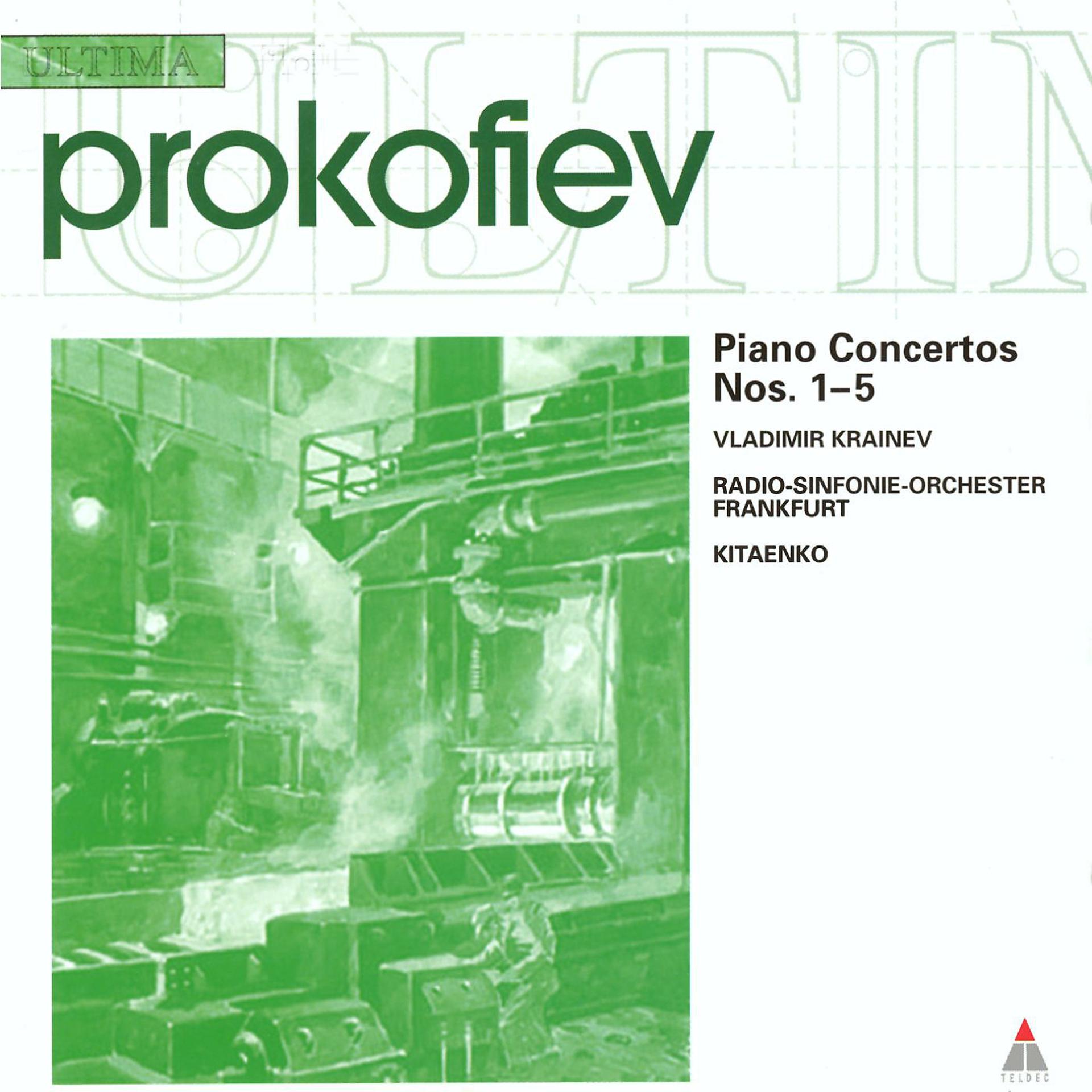Постер альбома Prokofiev : Piano Concertos Nos 1 - 5