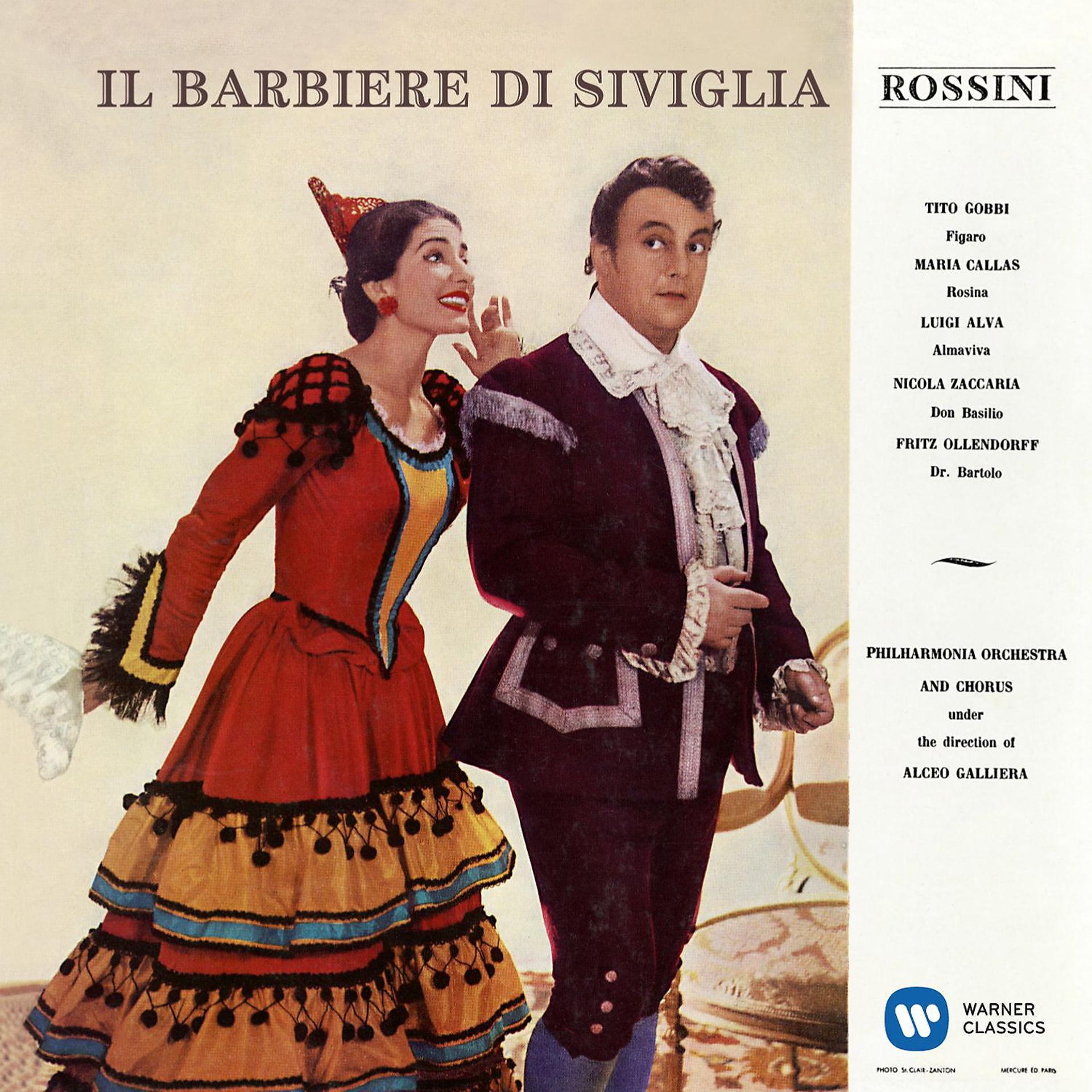 Постер альбома Rossini: Il barbiere di Siviglia (1957 - Galliera) - Callas Remastered