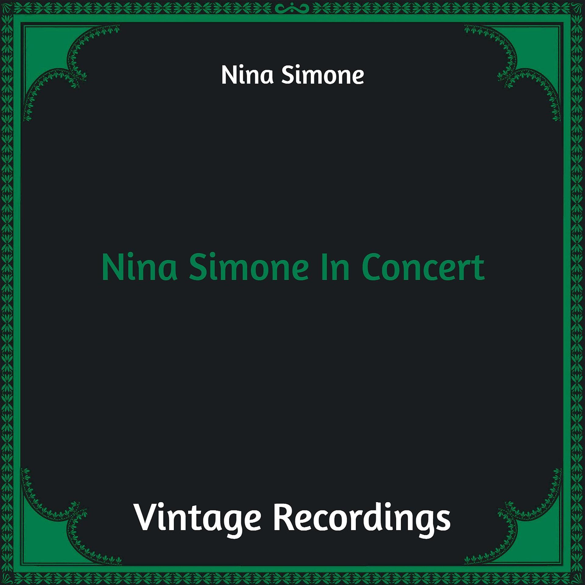 Постер альбома Nina Simone In Concert