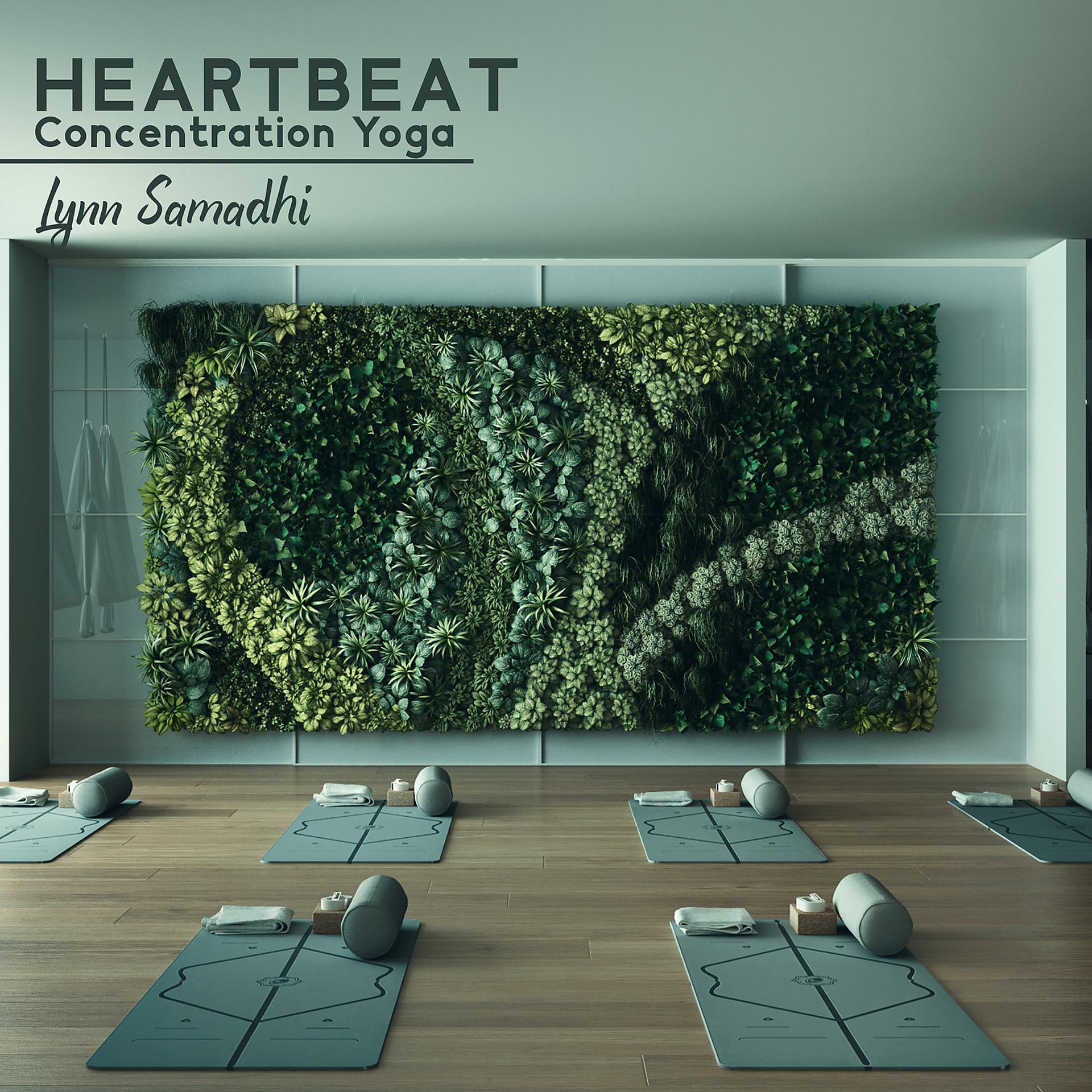 Постер альбома Heartbeat: Concentration Yoga, Slow Deep Breathing Exercises