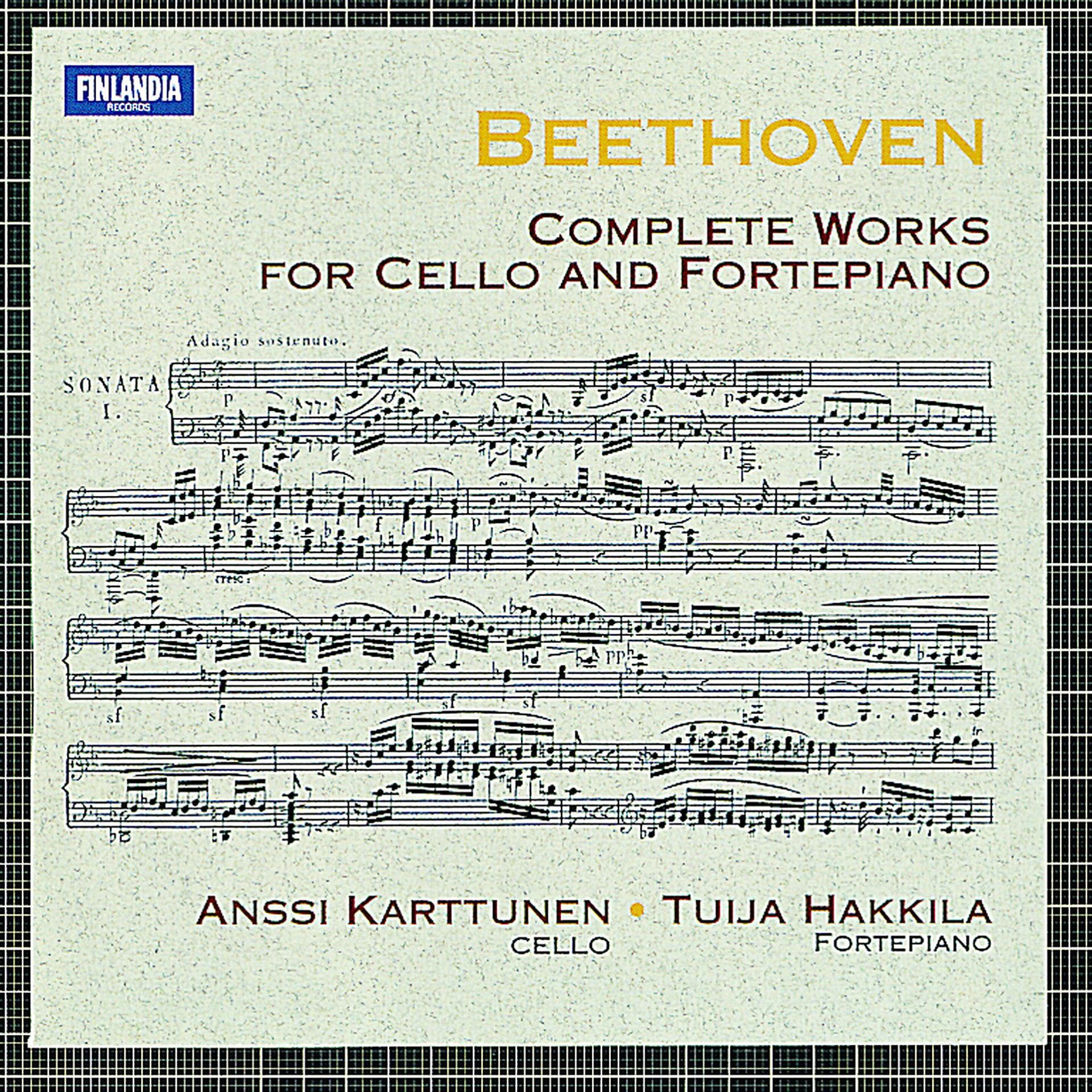 Постер альбома Beethoven : Complete Works for Cello and Fortepiano