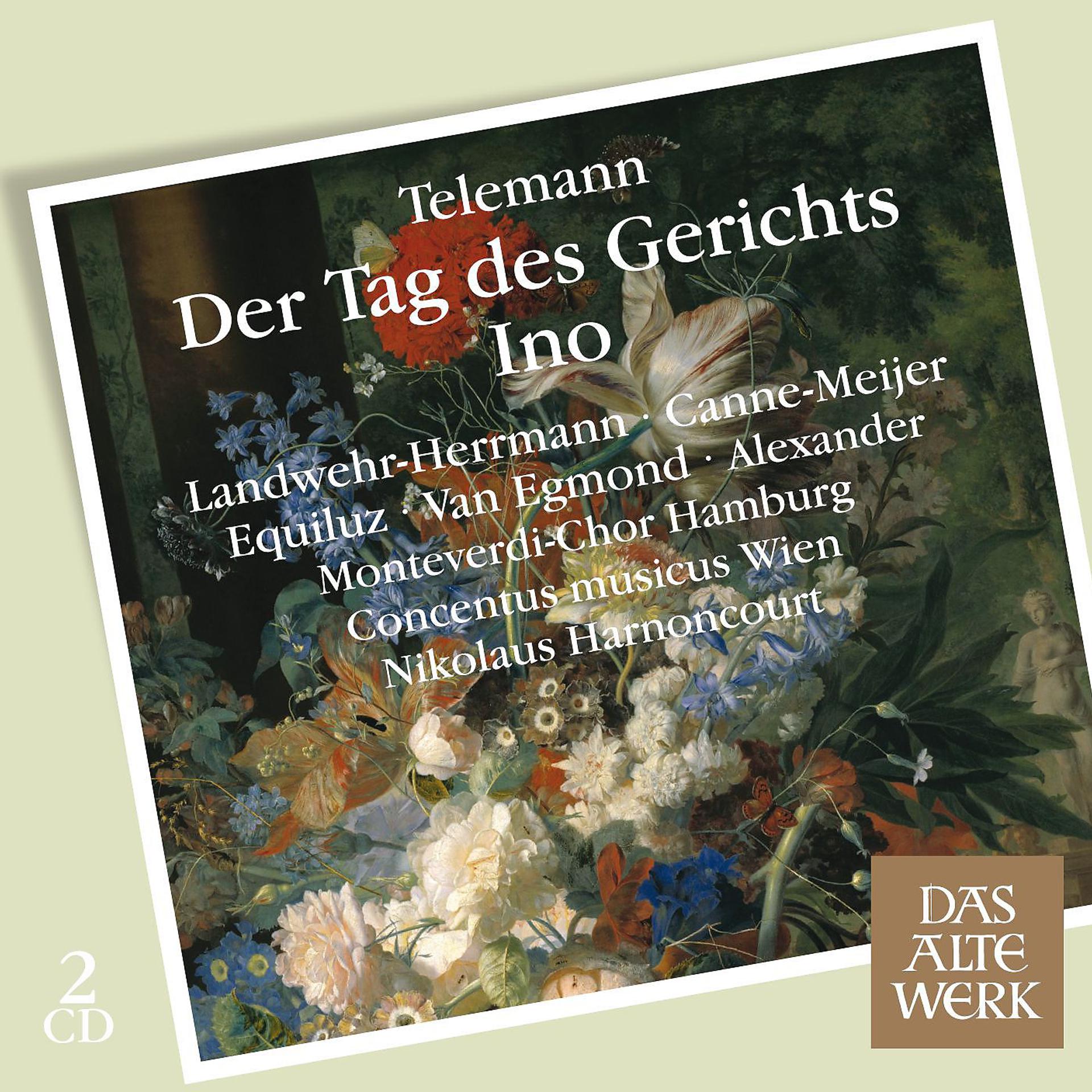 Постер альбома Telemann : Der Tag des Gerichts [The Day of Judgement], Ino