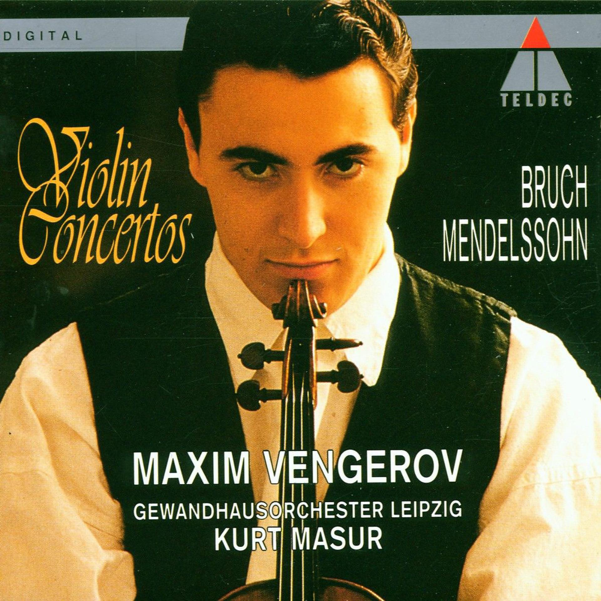 Постер альбома Bruch & Mendelssohn: Violin Concertos