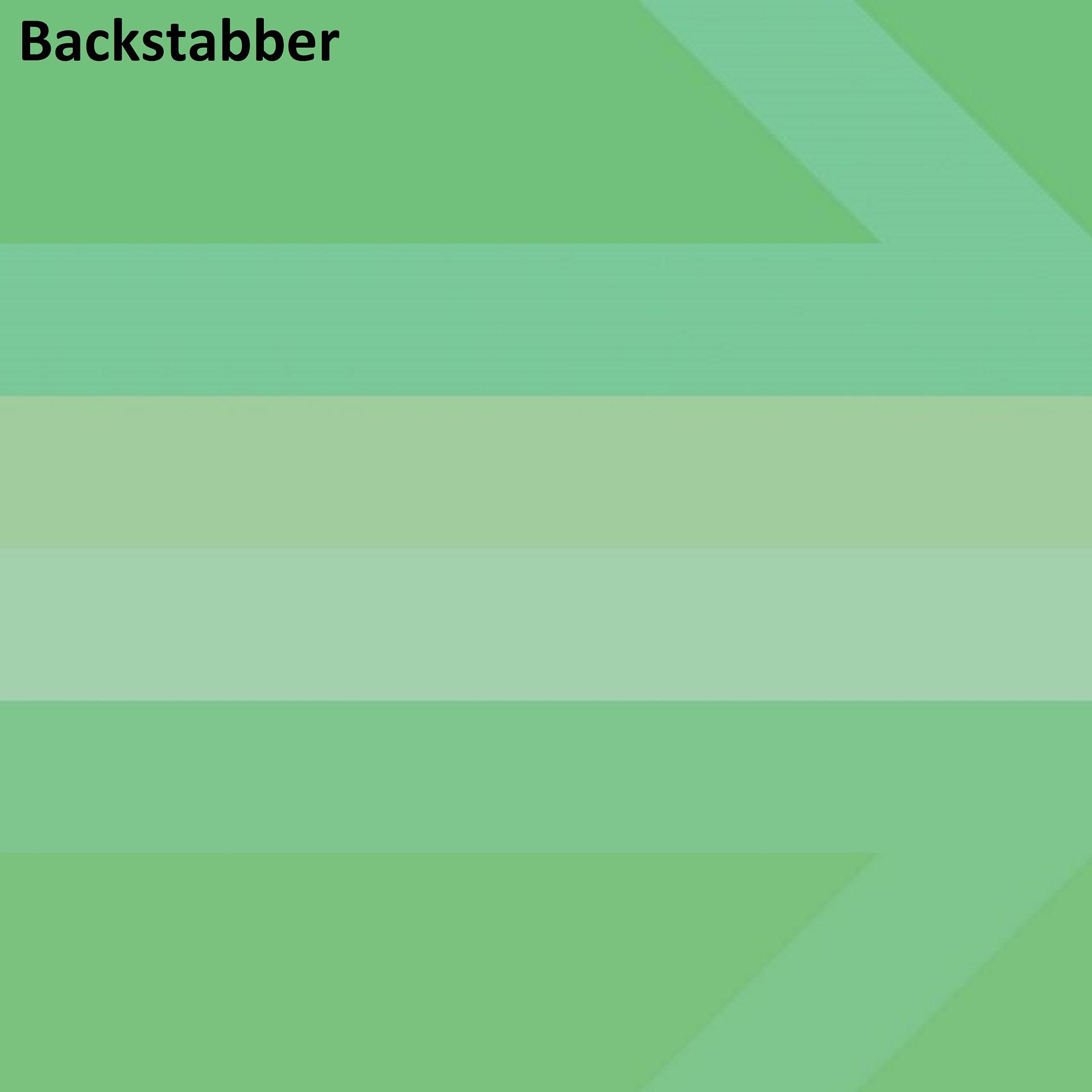Постер альбома Backstabber