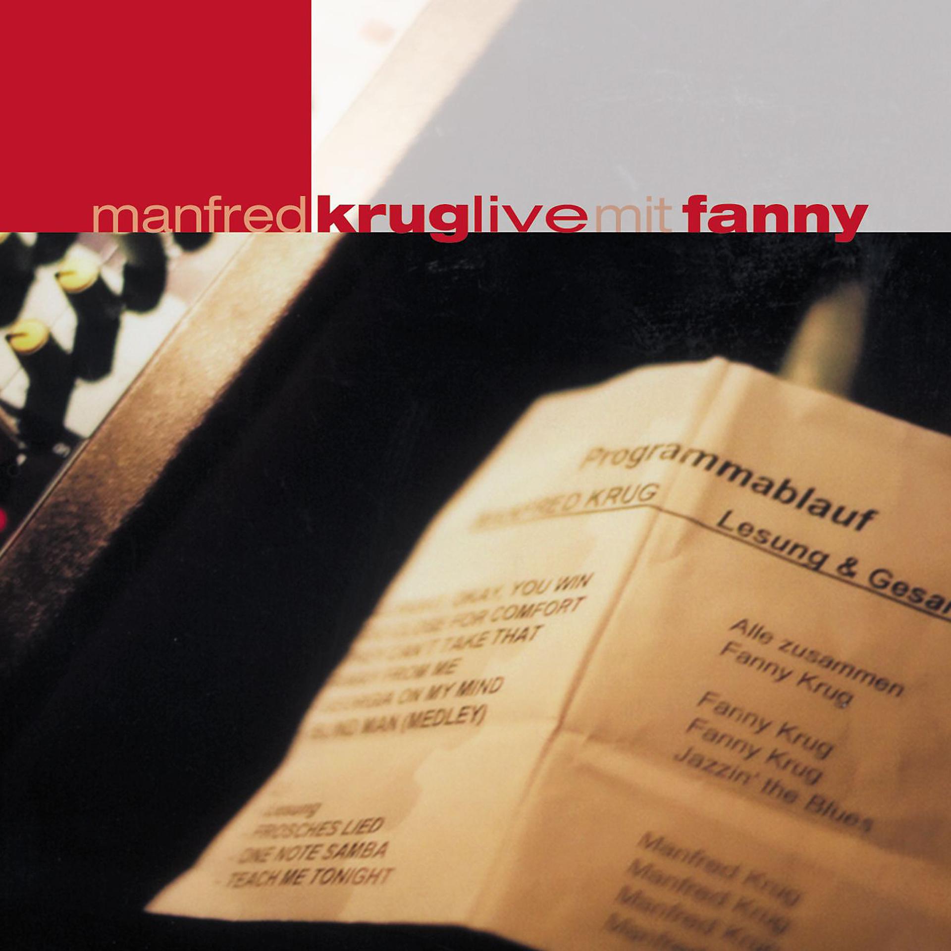 Постер альбома Manfred Krug live mit Fanny