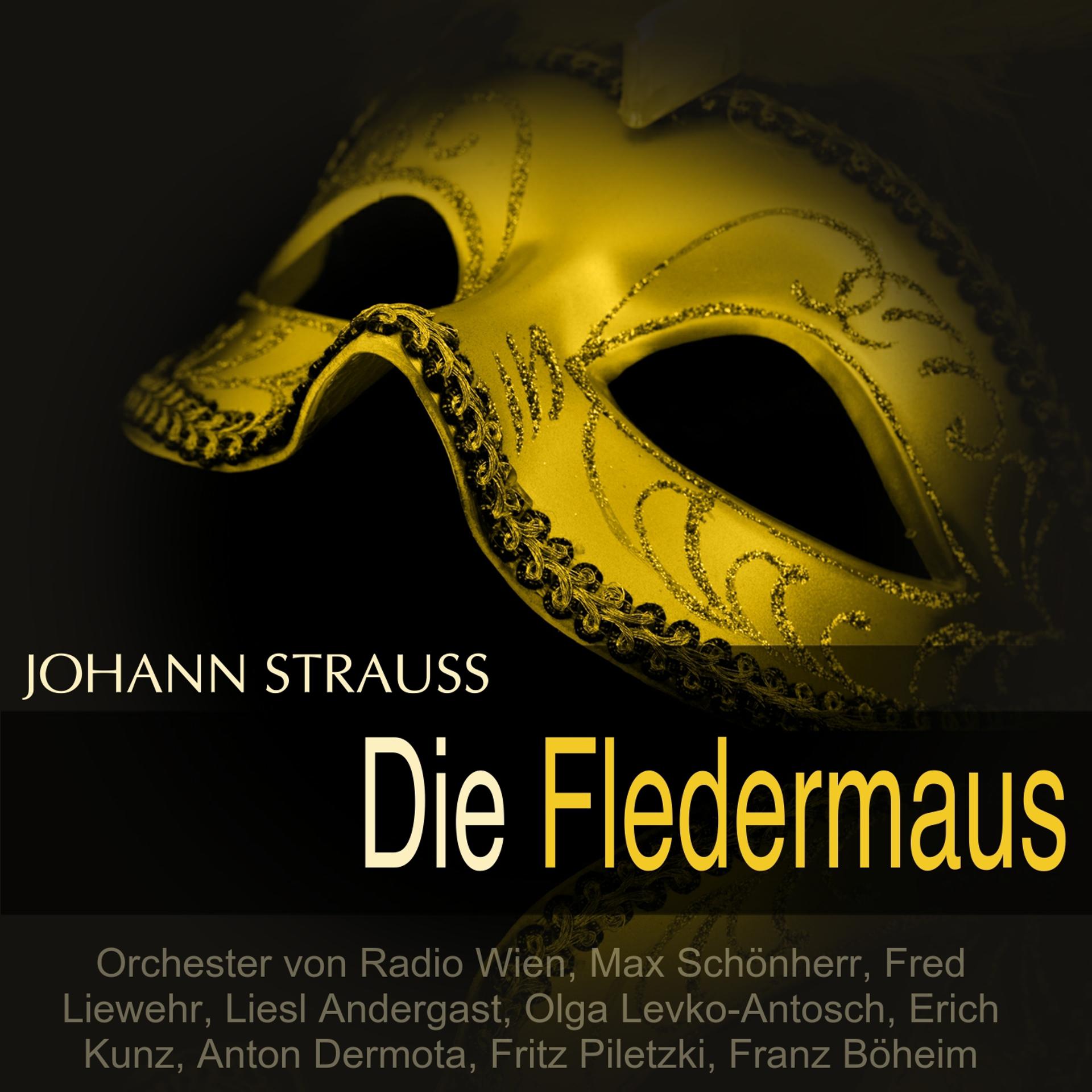 Постер альбома Strauss: Die Fledermaus