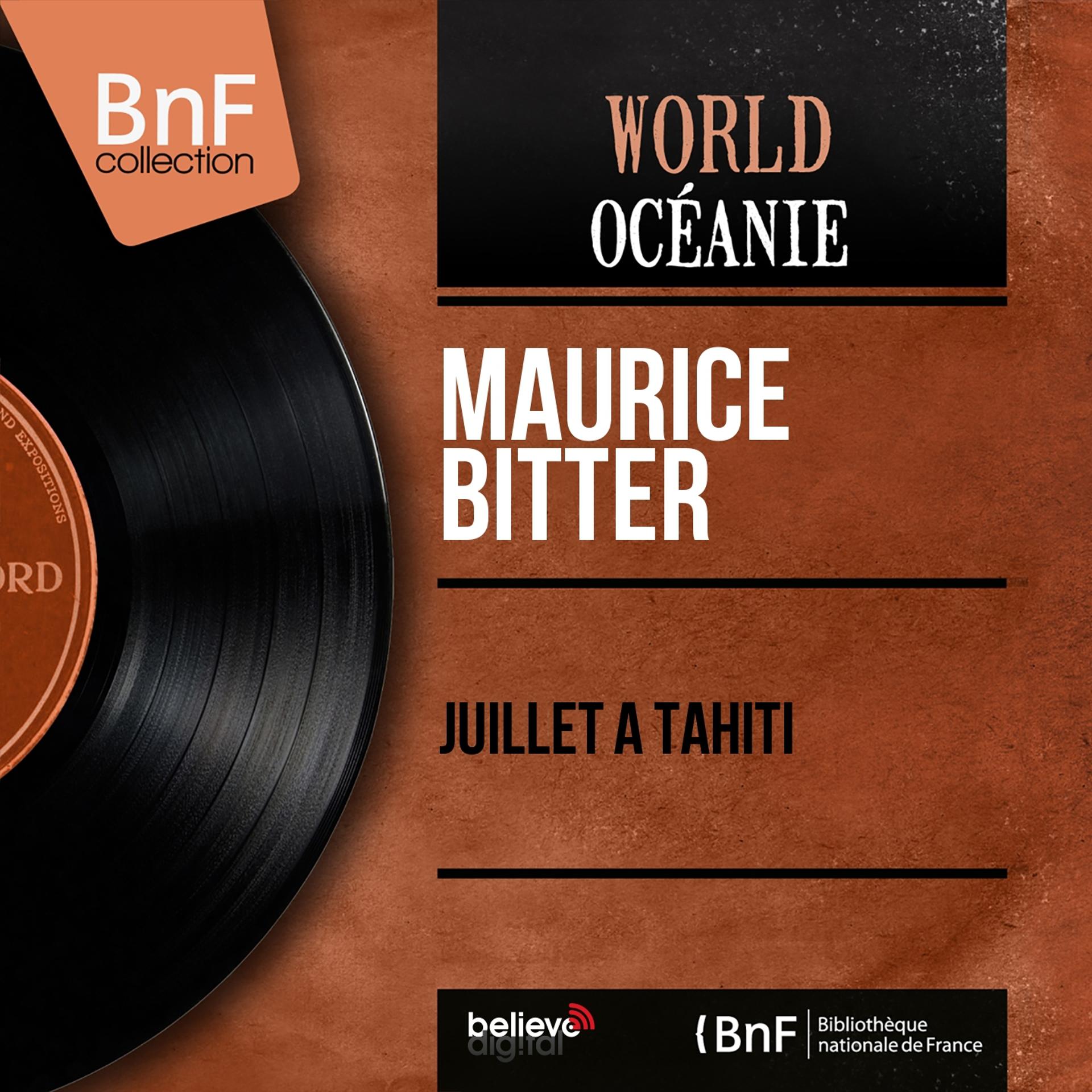 Постер альбома Juillet à Tahiti (Mono Version)