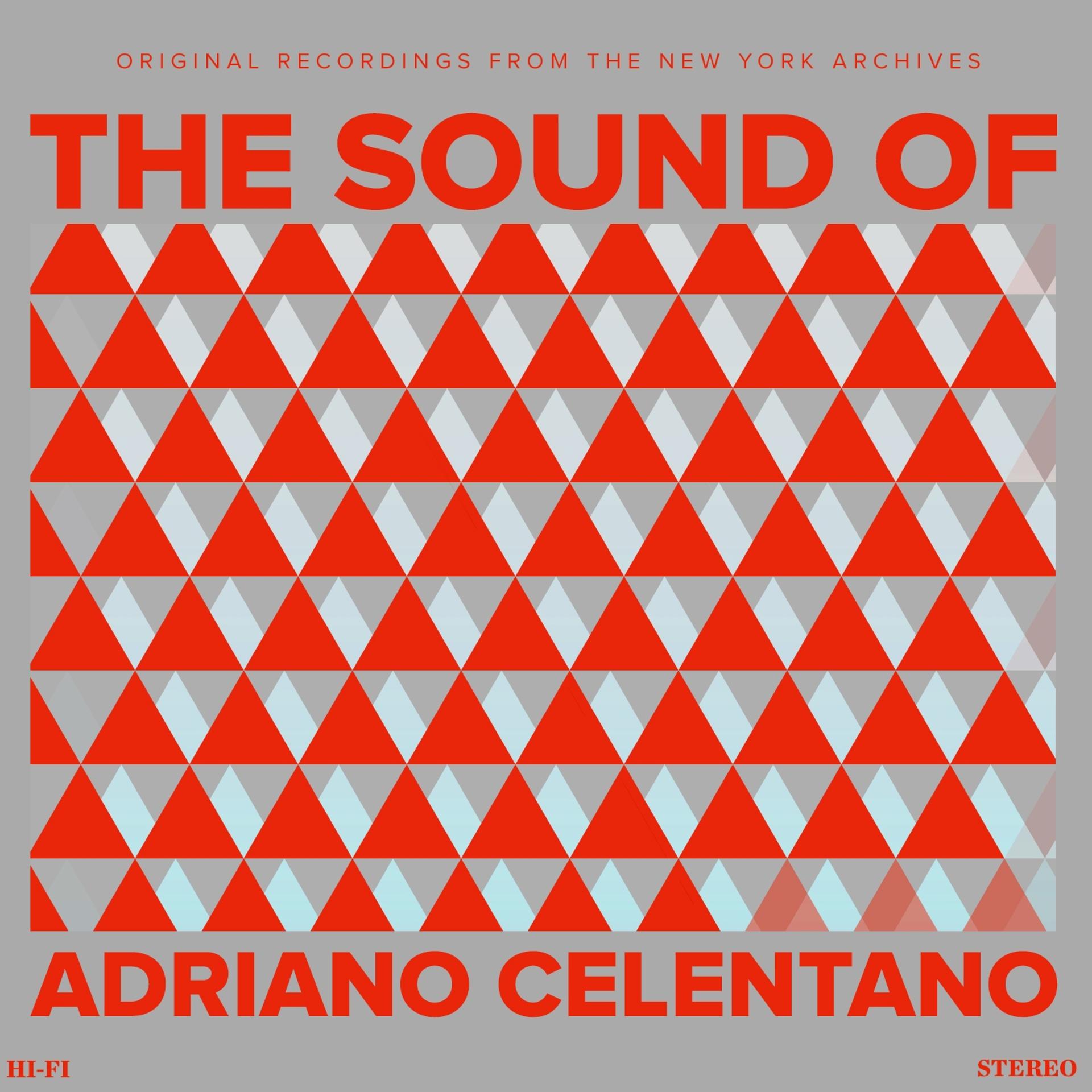 Постер альбома The Sound to Adriano Celentano