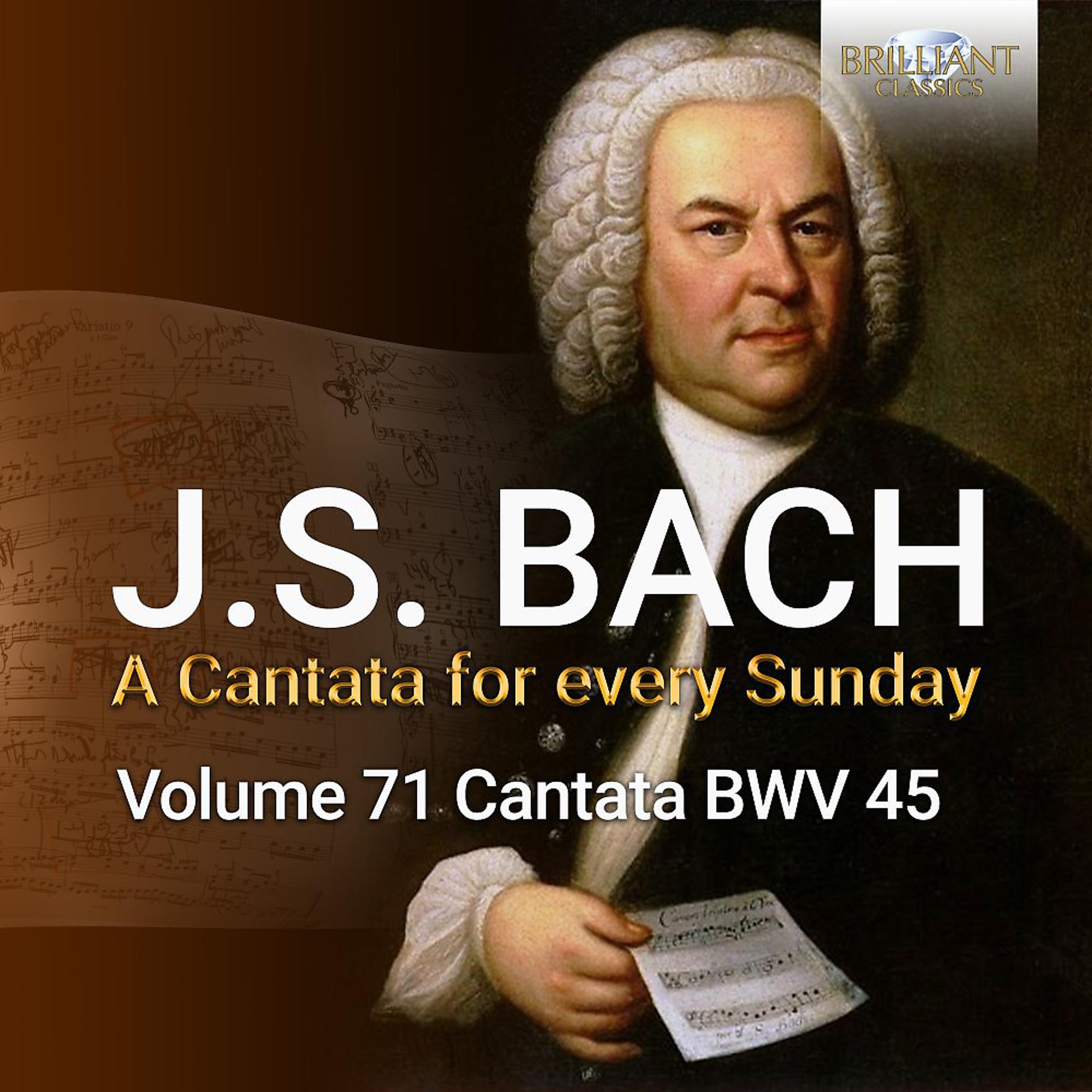Постер альбома J.S. Bach: Es ist dir gesagt, Mensch, was gut ist, BWV 45