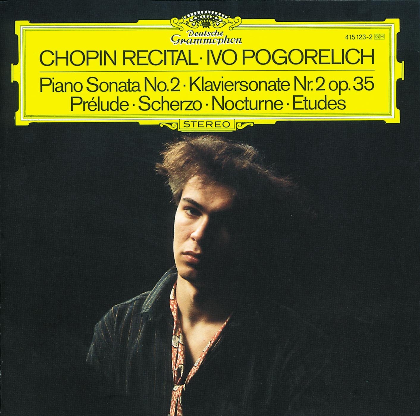 Постер альбома Chopin: Piano Sonata No.2; Prélude; Scherzo; Nocturne; Etudes