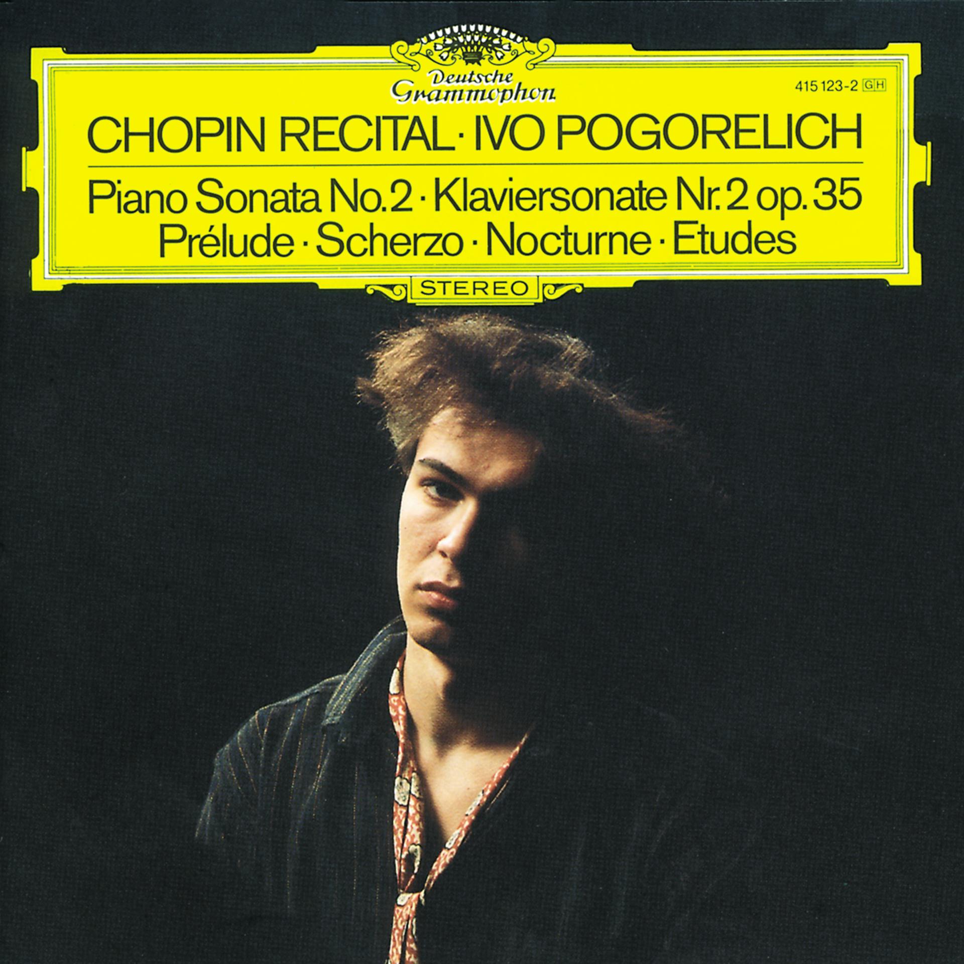 Постер альбома Chopin: Piano Sonata No.2; Prélude; Scherzo; Nocturne; Etudes