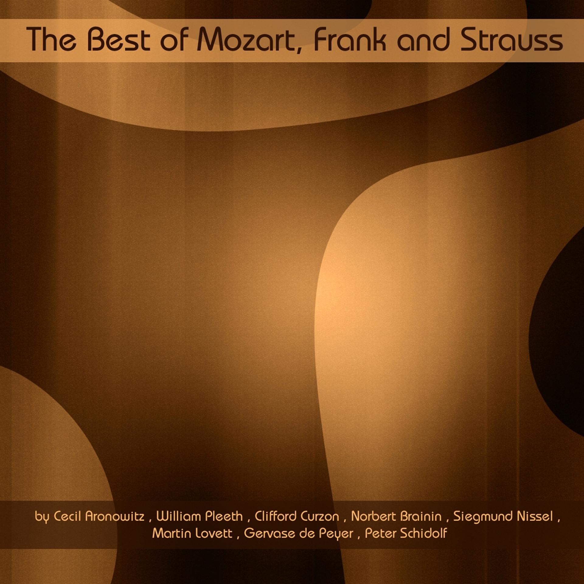 Постер альбома The Best of Mozart, Frank and Strauss