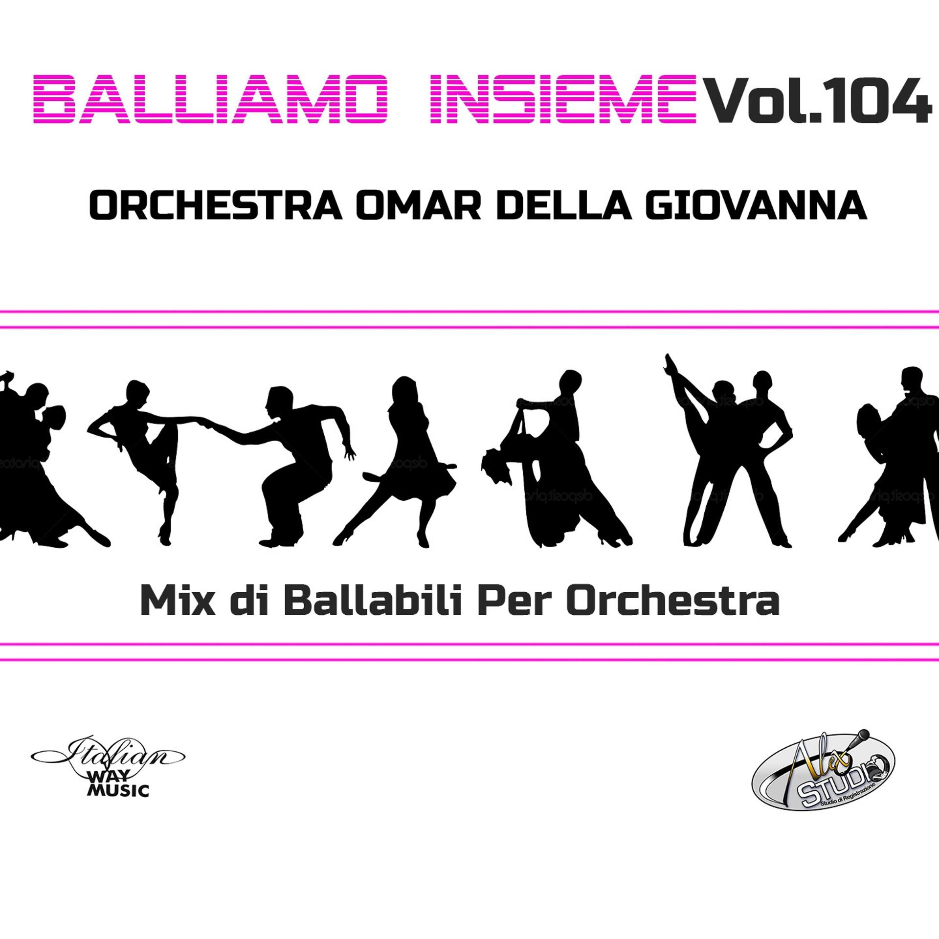 Постер альбома Balliamo insieme, Vol. 104 (Mix di ballabili per orchestra)