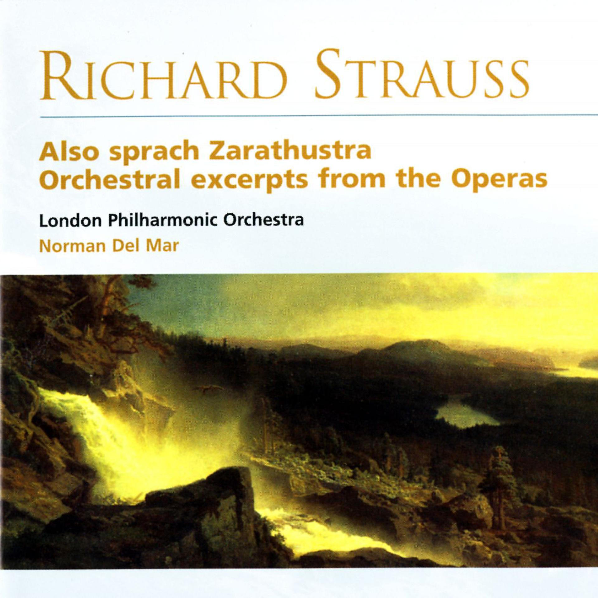 Постер альбома Also Sprach Zarathustra - Orchestra Excerpts from the Operas