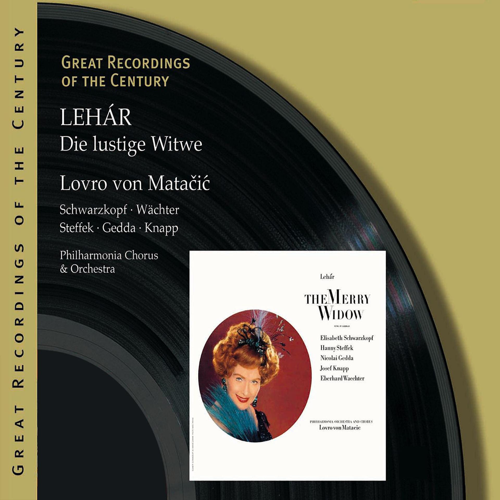 Постер альбома Lehár: Die Lustige Witwe