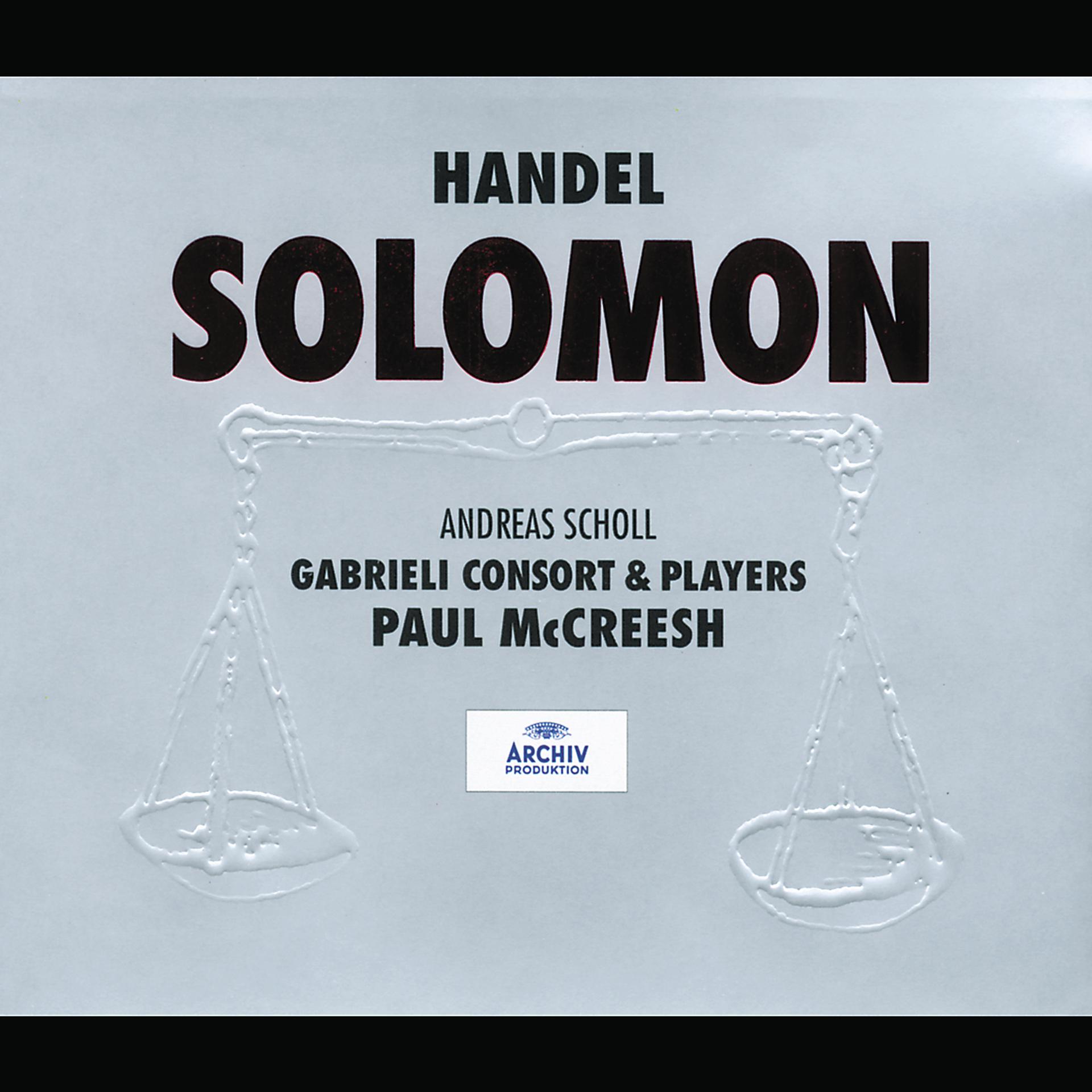 Постер альбома Handel: Solomon HWV 67