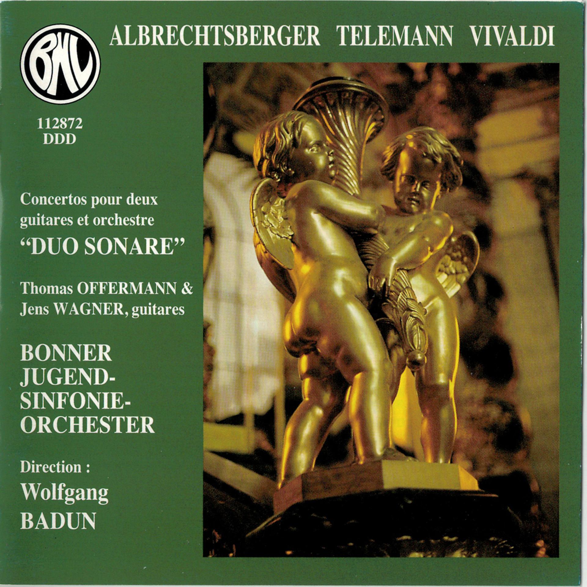 Постер альбома Albrechtsberger - Telemann - Vivaldi