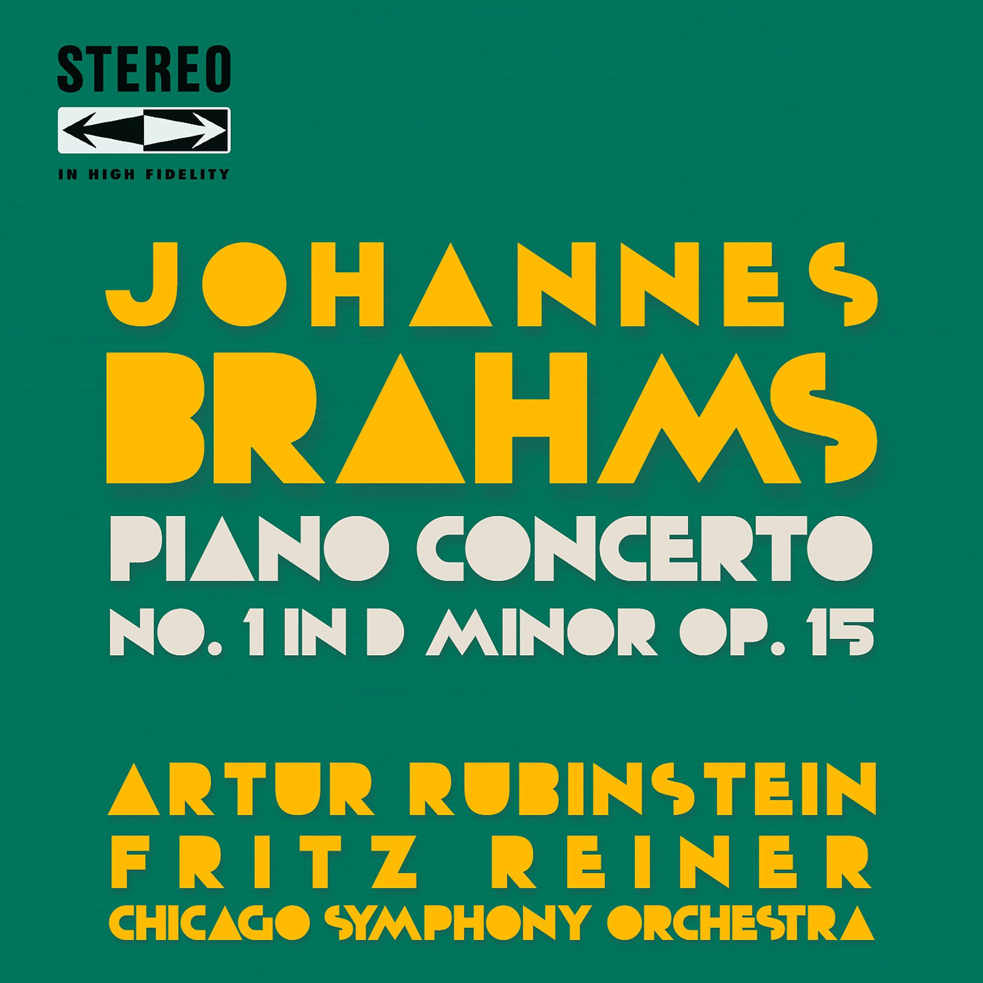Постер альбома Brahms Piano Concerto in D Minor No.1