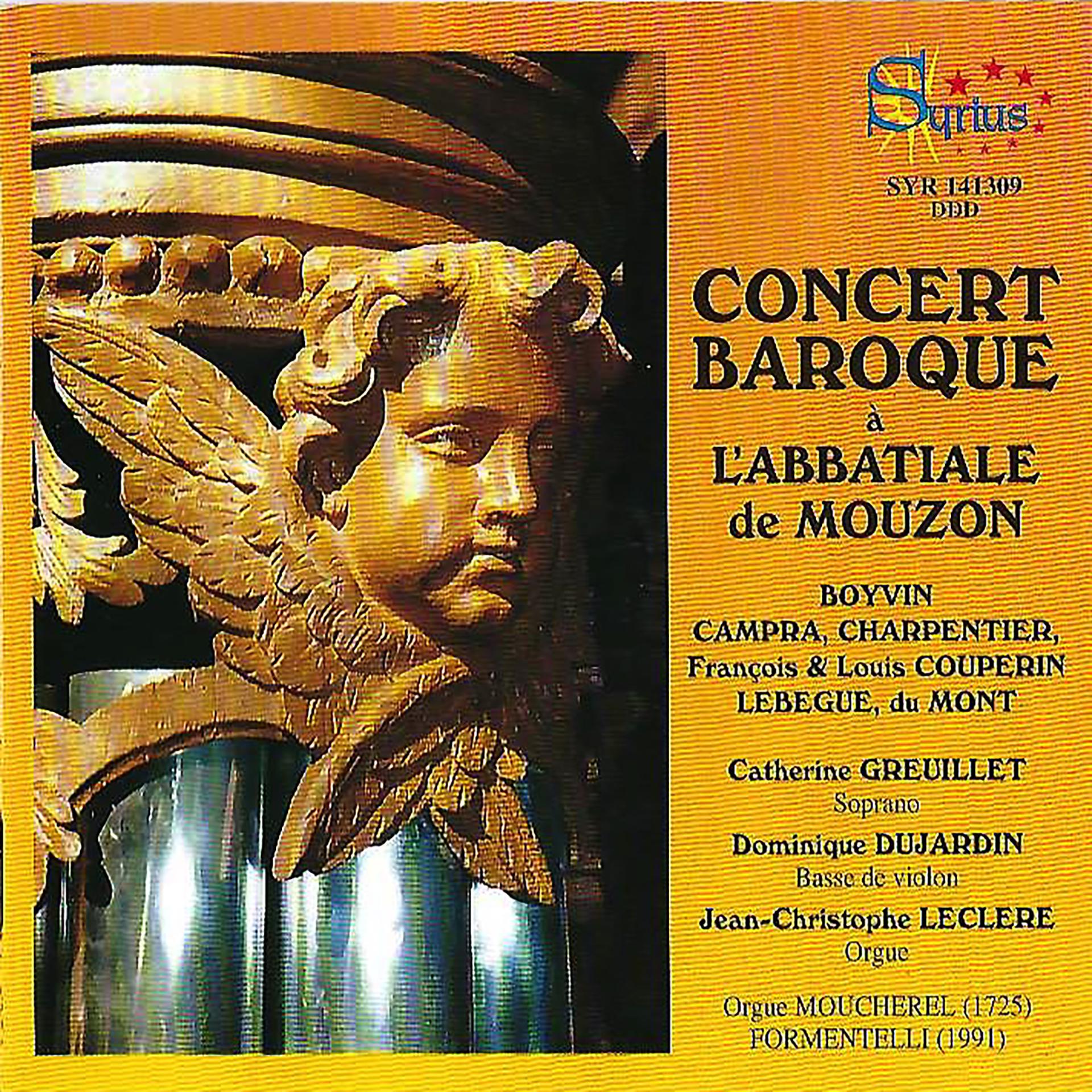 Постер альбома Concert baroque à l'Abbatiale de Mouzon