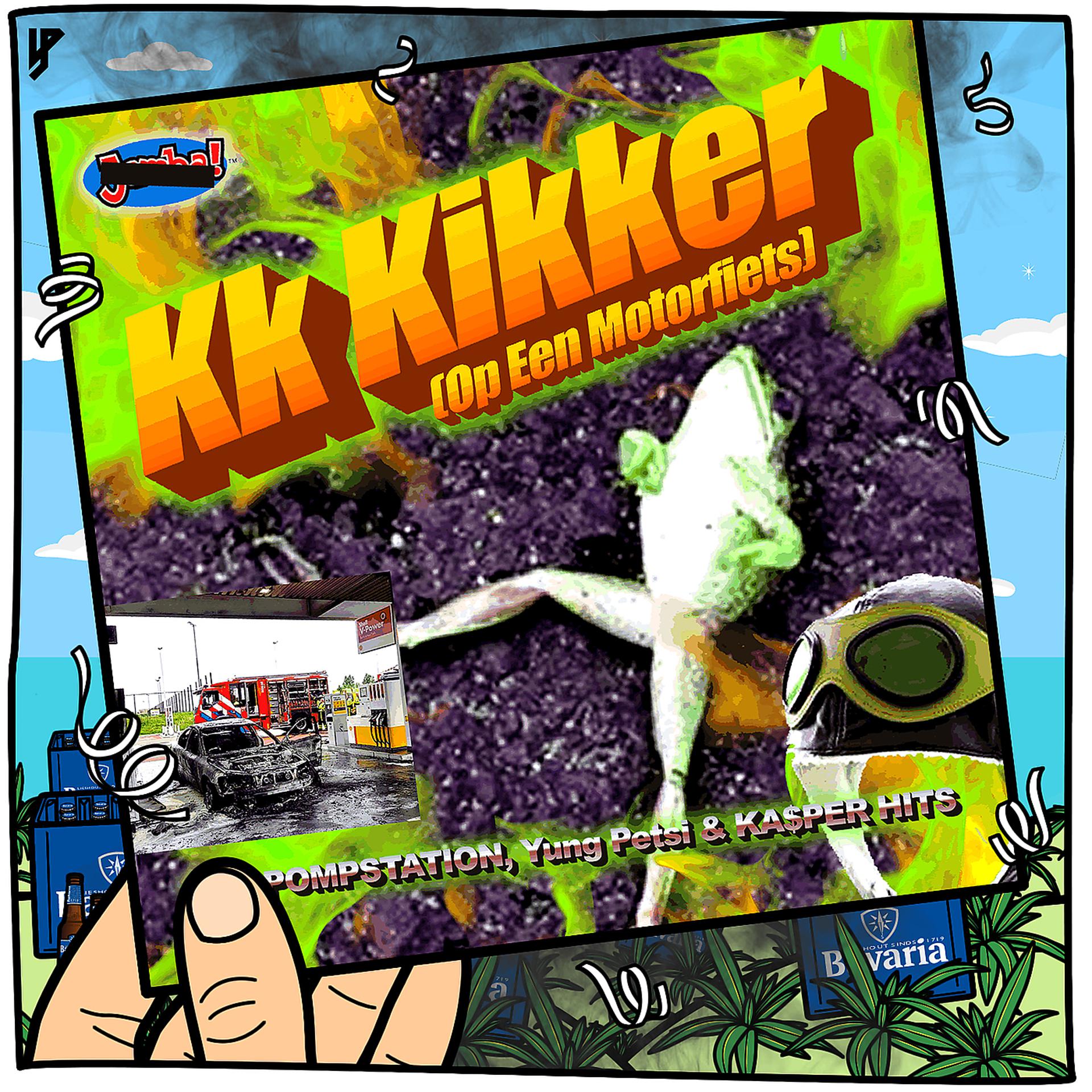 Постер альбома Kk Kikker (Op Een Motorfiets)