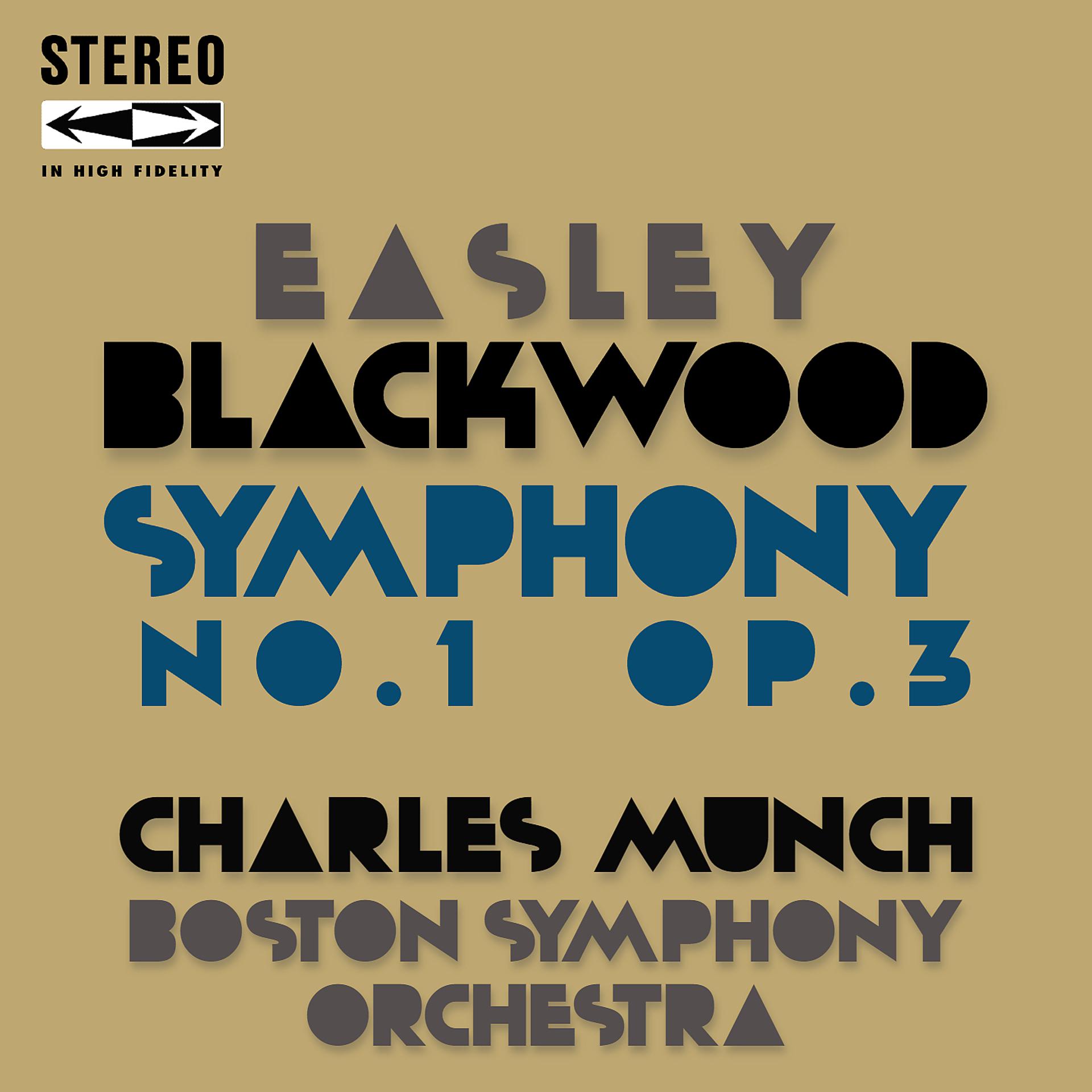 Постер альбома Blackwood Symphony No.1 Op.3