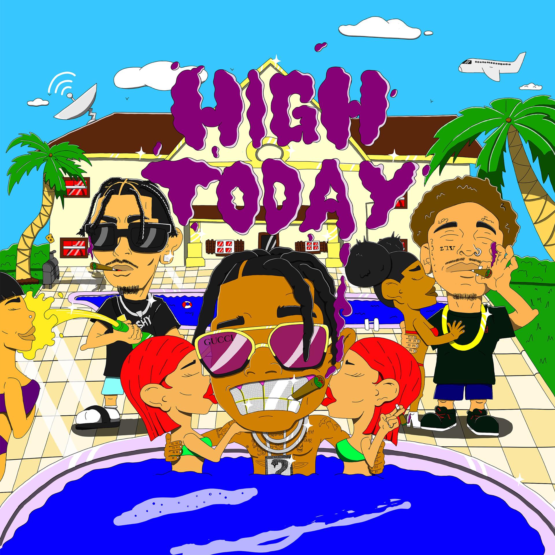 Постер альбома High Today (feat. Shyteckk & Myke Bleze)