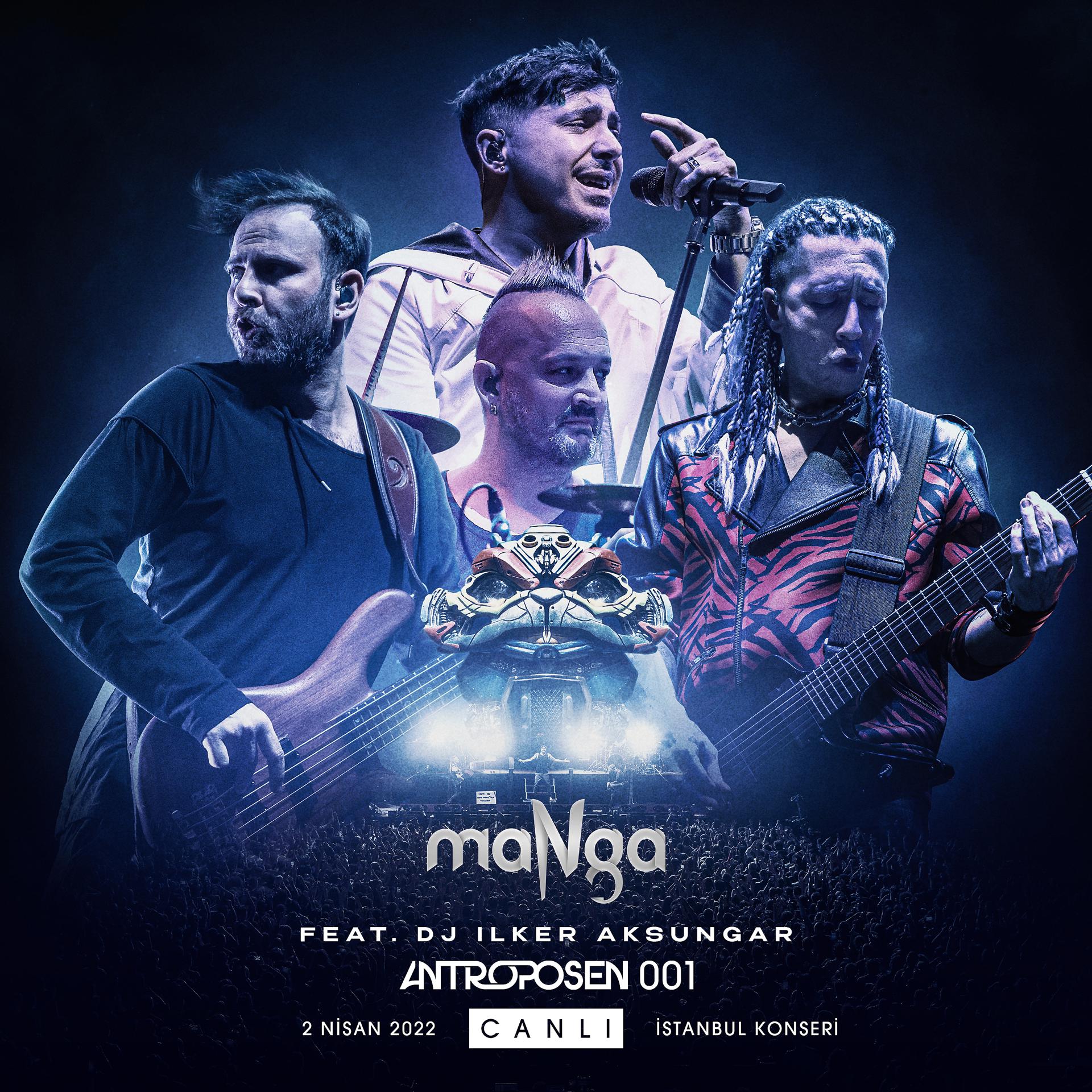 Постер альбома maNga 2 Nisan 2022 İstanbul Konseri