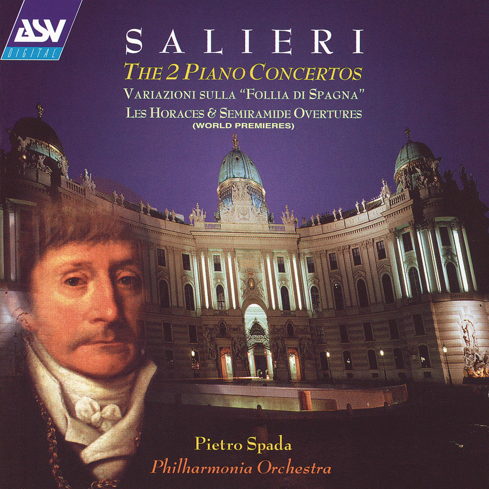 Постер альбома Salieri: The 2 Piano Concertos etc.