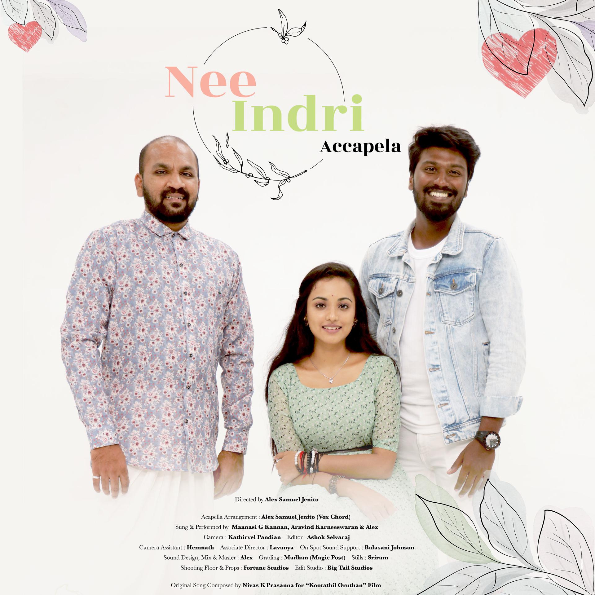Постер альбома Nee Indri Accapela