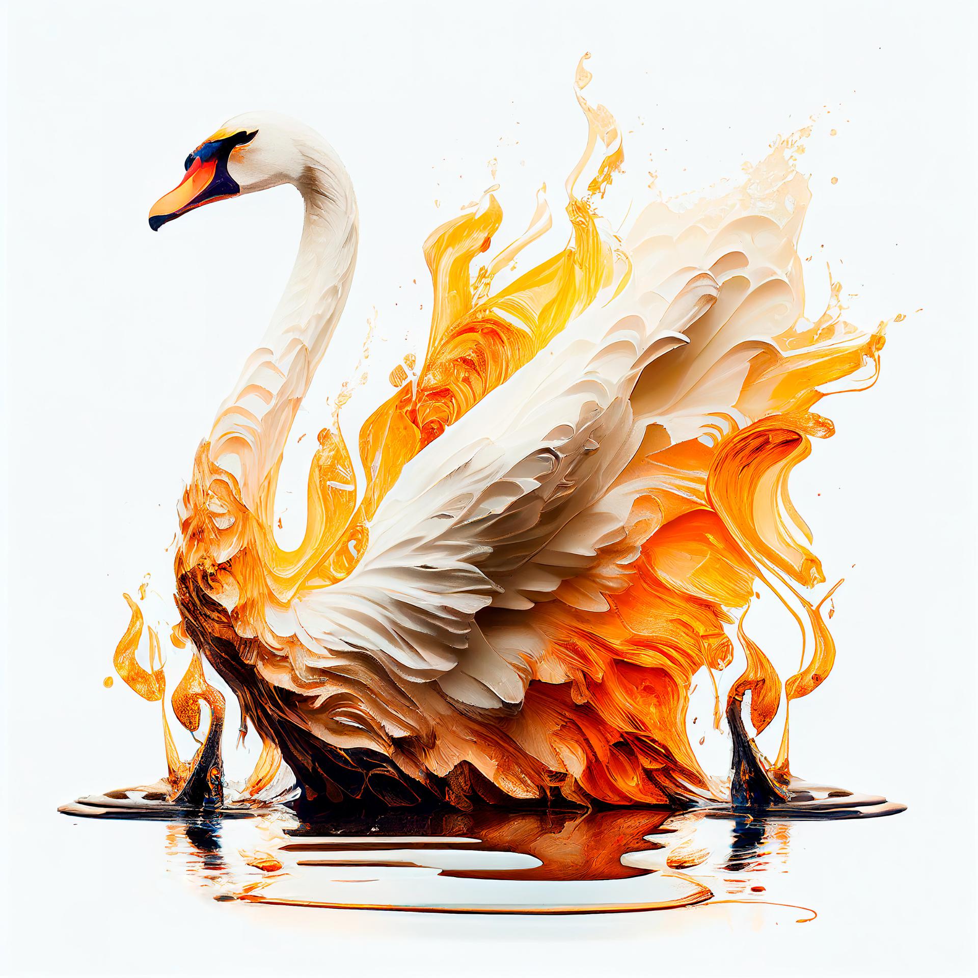 Постер альбома Белый лебедь