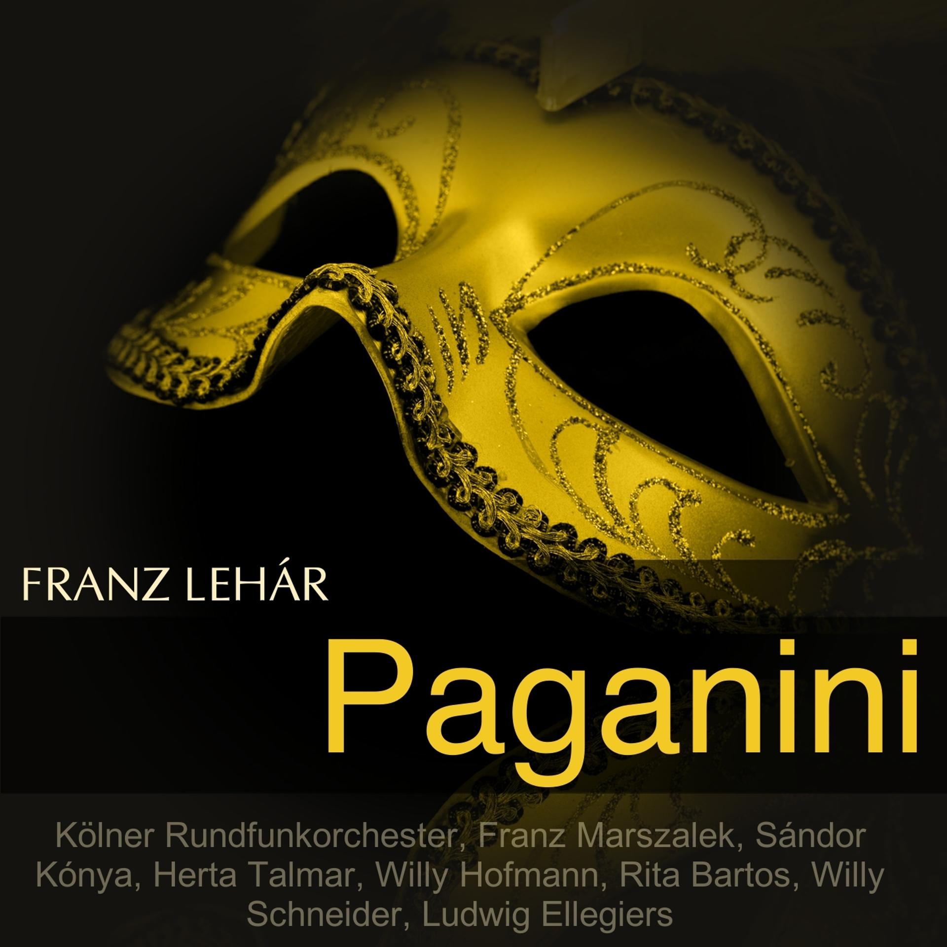 Постер альбома Lehar: Paganini