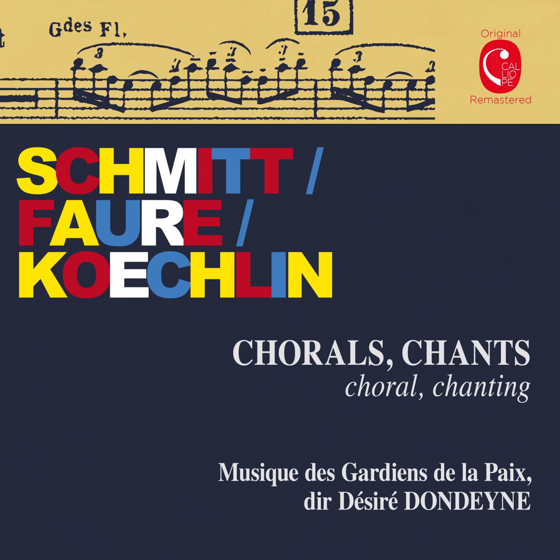 Постер альбома Schmitt: Dionysiaques, Op. 62 - Koechlin: Quelques chorals pour des fêtes populaires, Op. 153 & Fauré: Chant funéraire, Op. 117