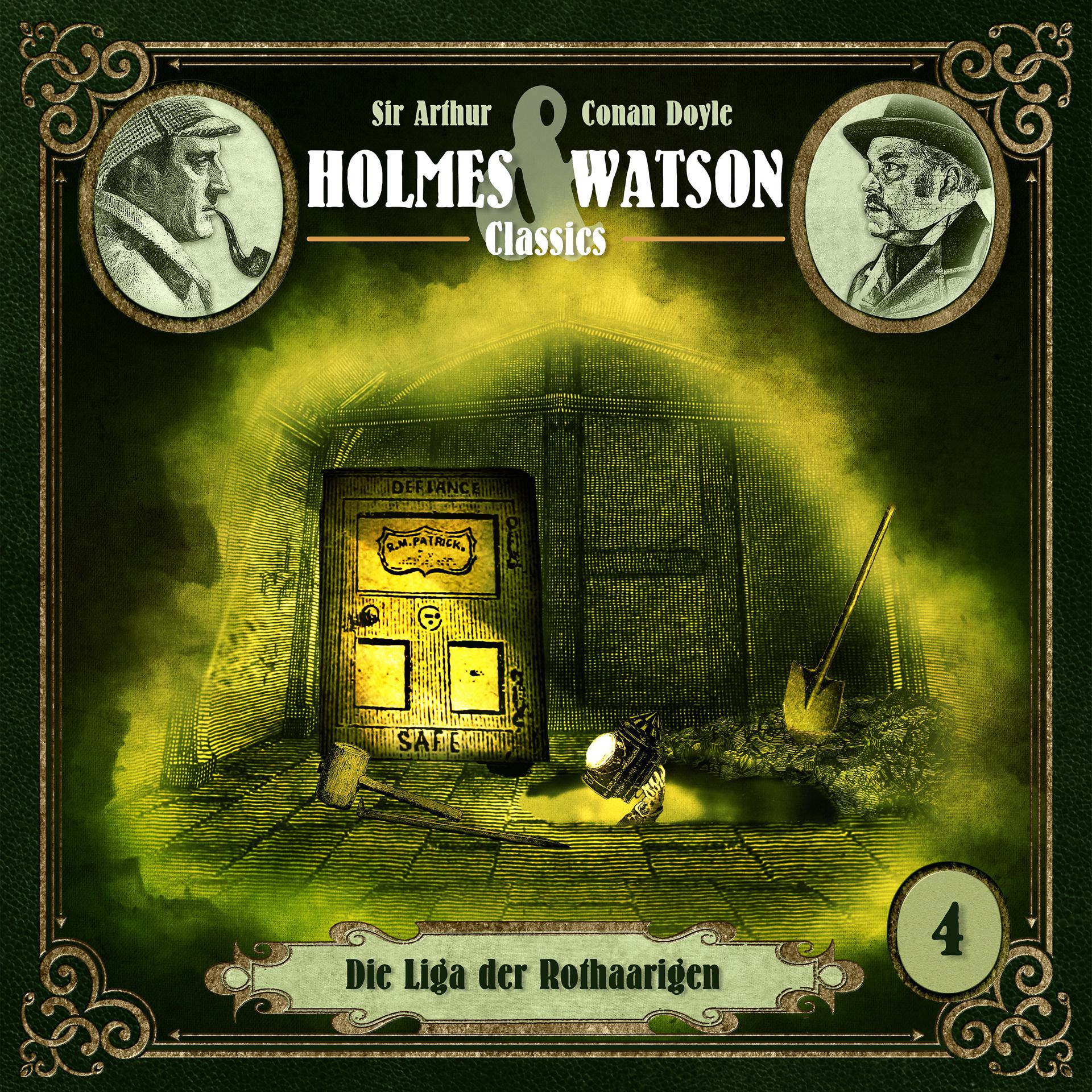 Постер альбома Holmes & Watson Classics Folge 04 - Die Liga der Rothaarigen