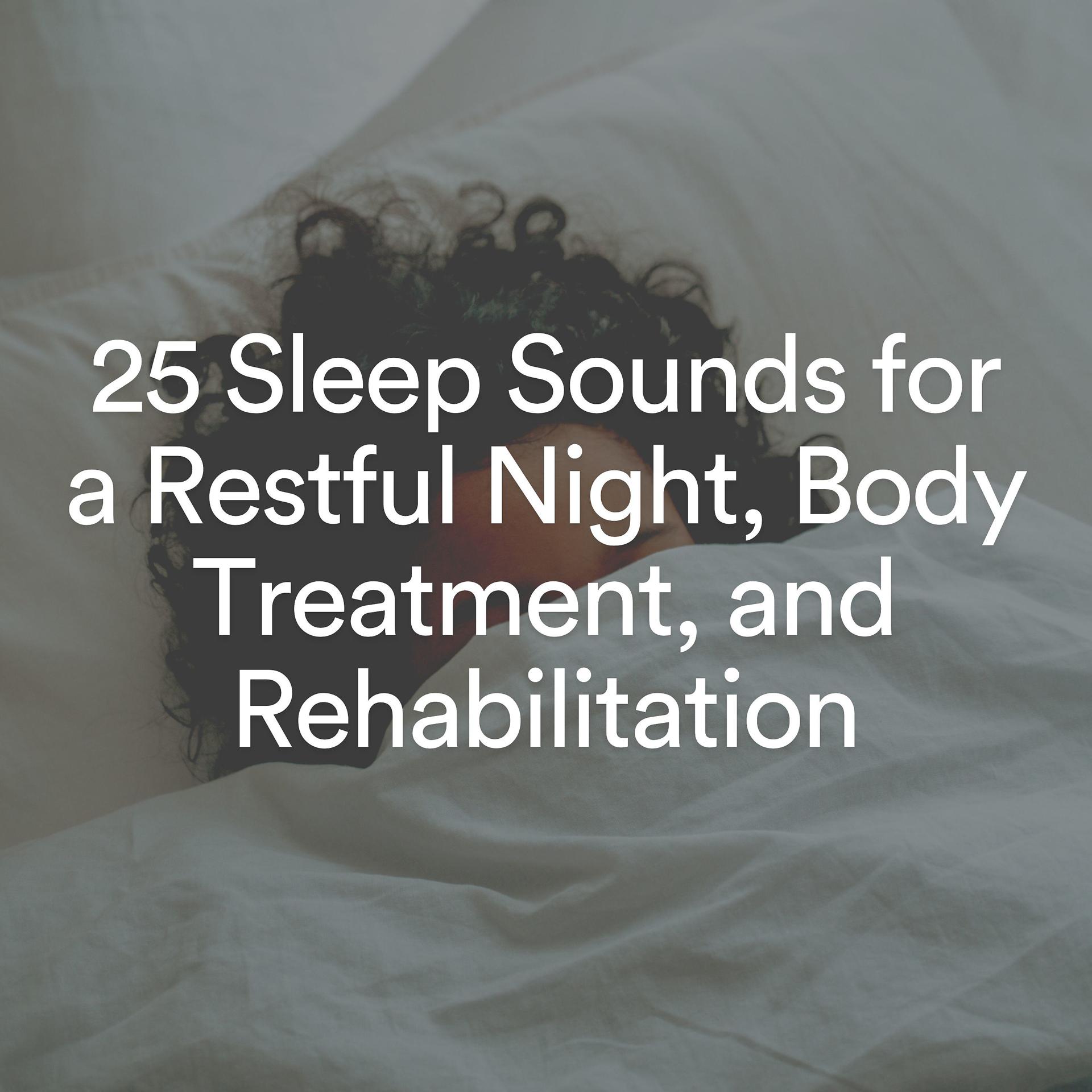 Постер альбома 25 Sleep Sounds for a Restful Night, Body Treatment, and Rehabilitation