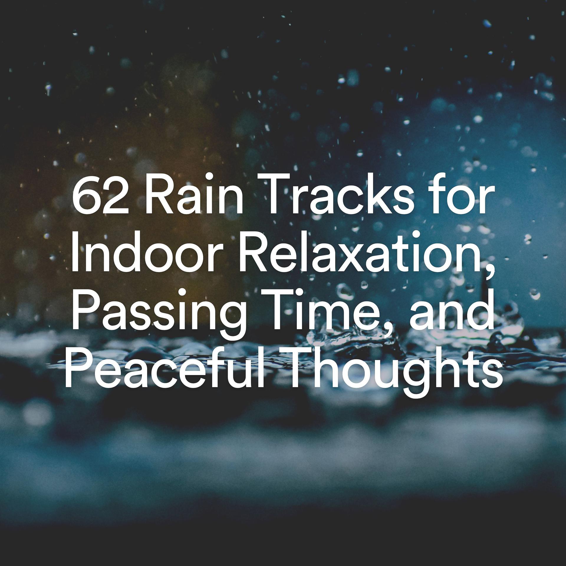 Постер альбома 62 Rain Tracks for Indoor Relaxation, Passing Time, and Peaceful Thoughts