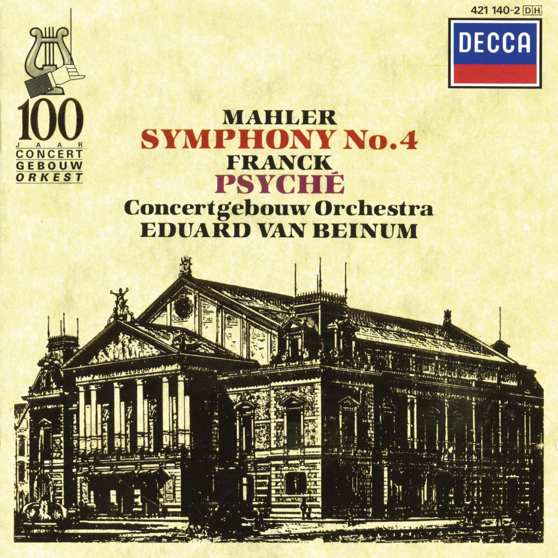 Постер альбома Mahler: Symphony No.4 / Franck: Psyché