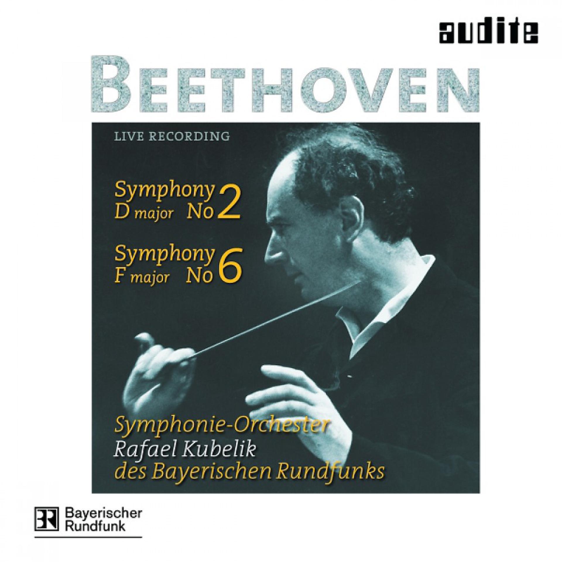 Постер альбома Ludwig Van Beethoven: Symphony No. 2 & No. 6