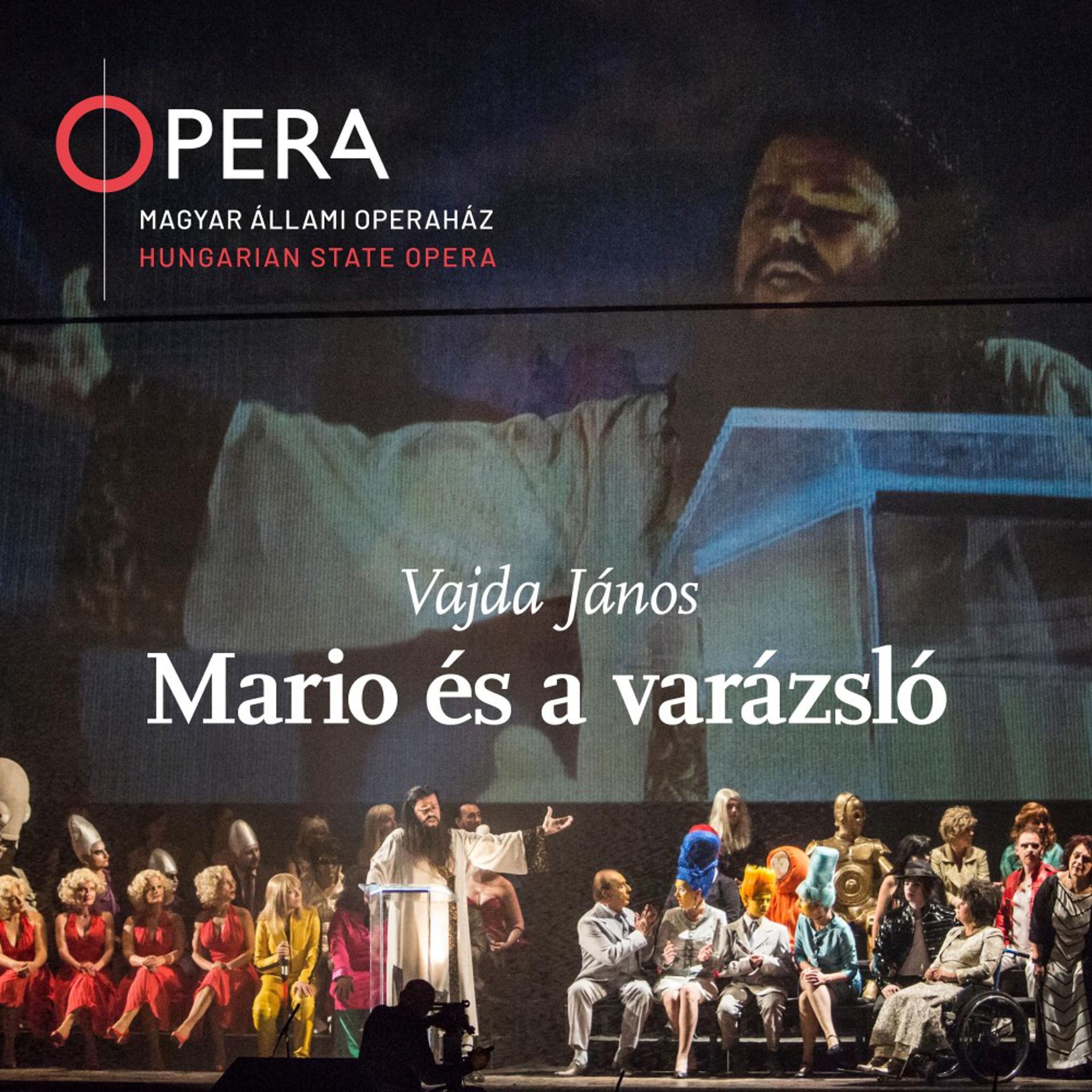 Постер альбома Vajda János: Mario és a varázsló (Live)