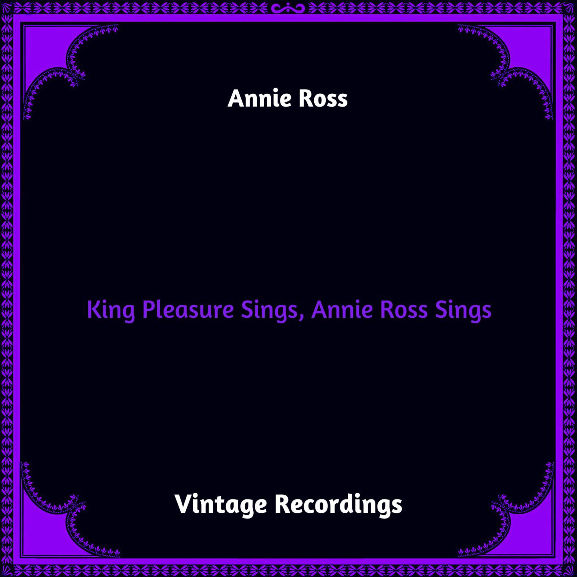 Постер альбома King Pleasure Sings, Annie Ross Sings