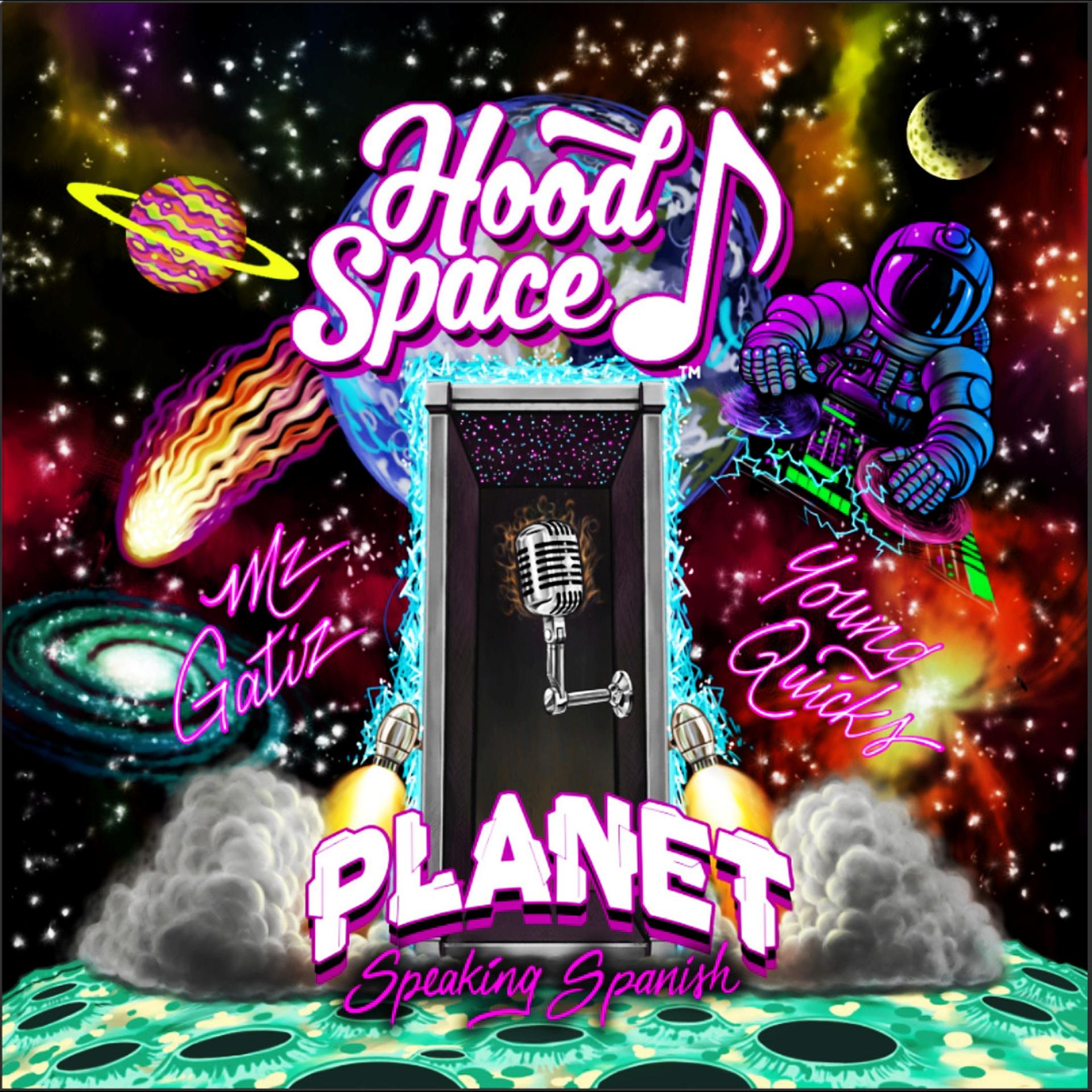 Постер альбома Hoodspace Planet Speaking Spanish