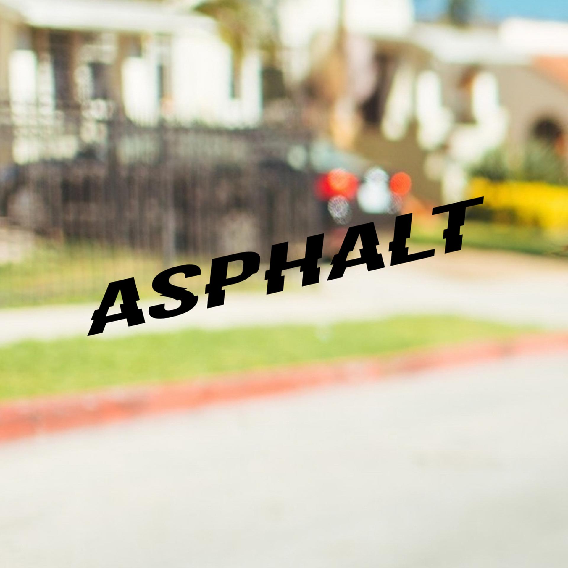 Постер альбома ASPHALT