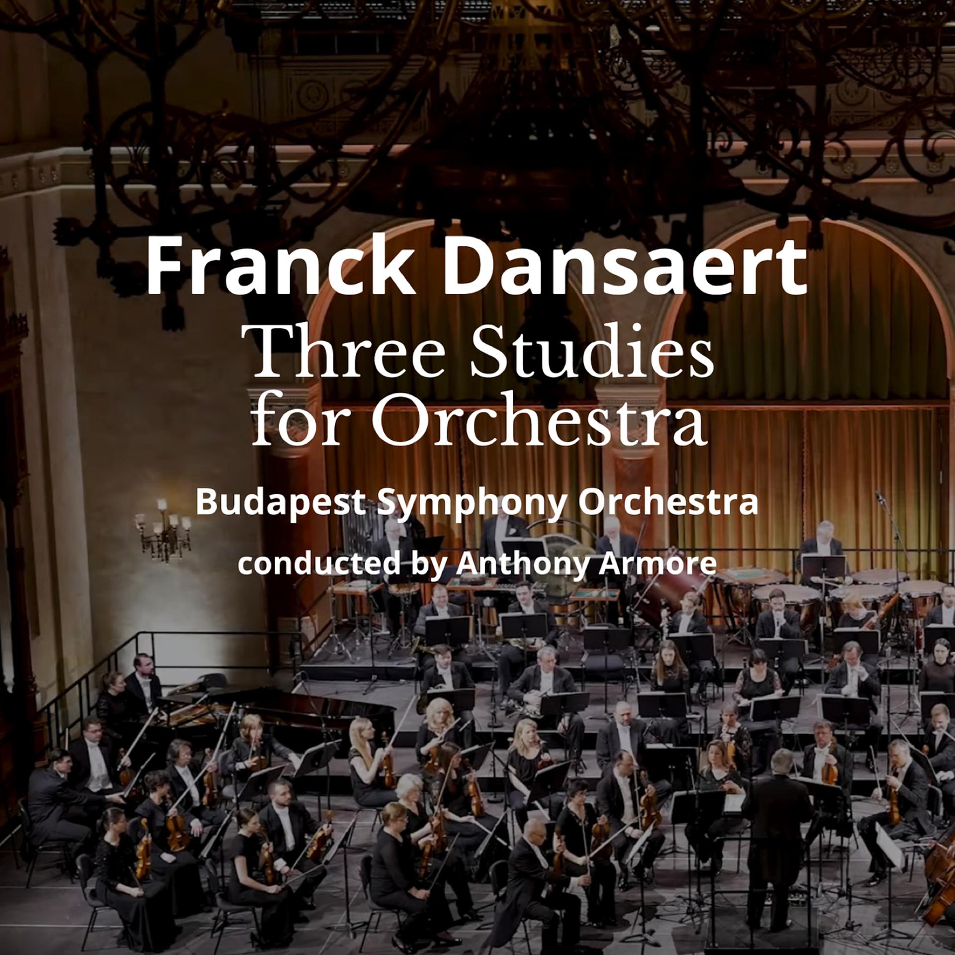 Постер альбома Three Studies for Orchestra